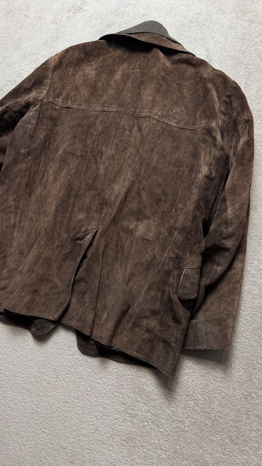 Genuine Leather Y2K Vintage Oversized Leather Blazer Jacket ysl gucci prada Size US M / EU 48-50 / 2 - 5 Thumbnail