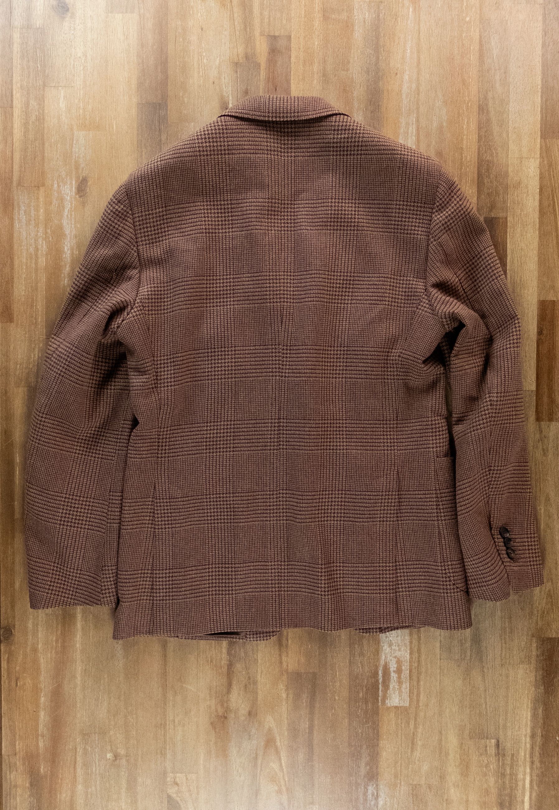 Lardini LARDINI brown glen check wool sportscoat jacket Size 38 US Size 38R - 10 Thumbnail