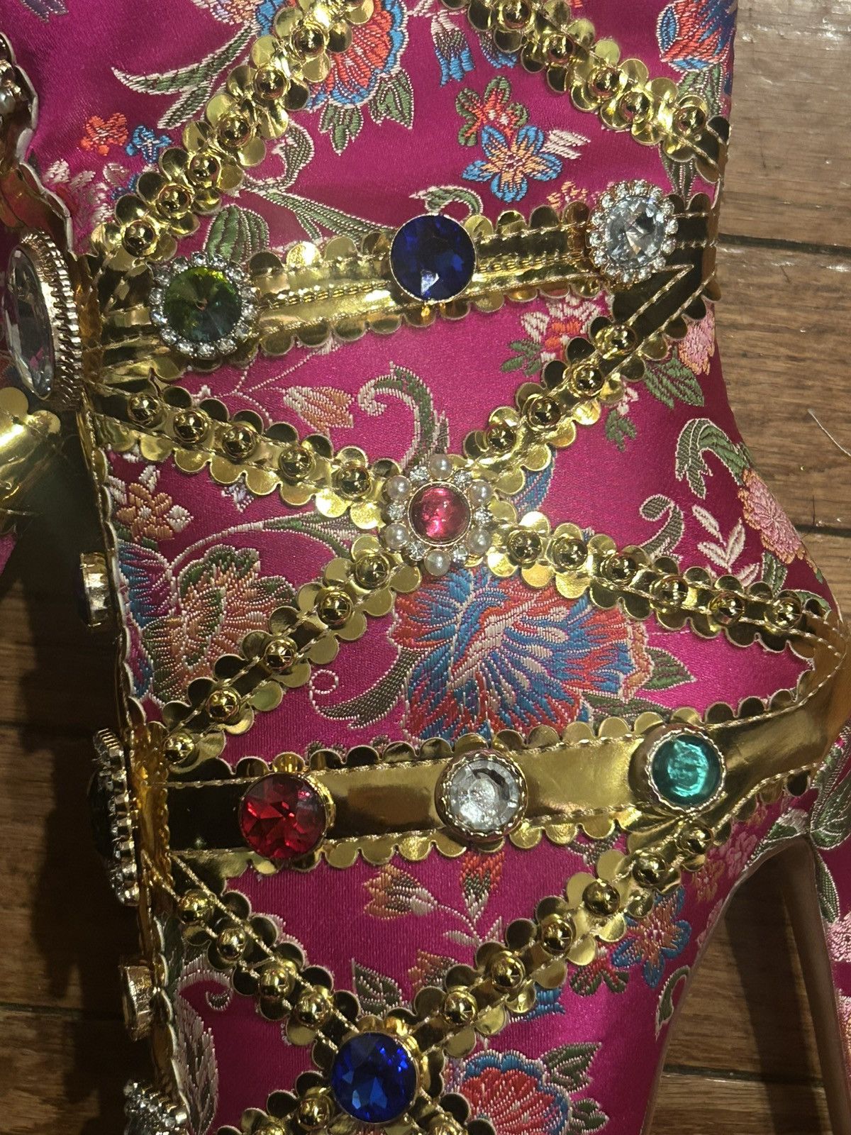 Azalea Wang Azalea wang Confident Pink Embellished Size US 7.5 / IT 37.5 - 11 Thumbnail