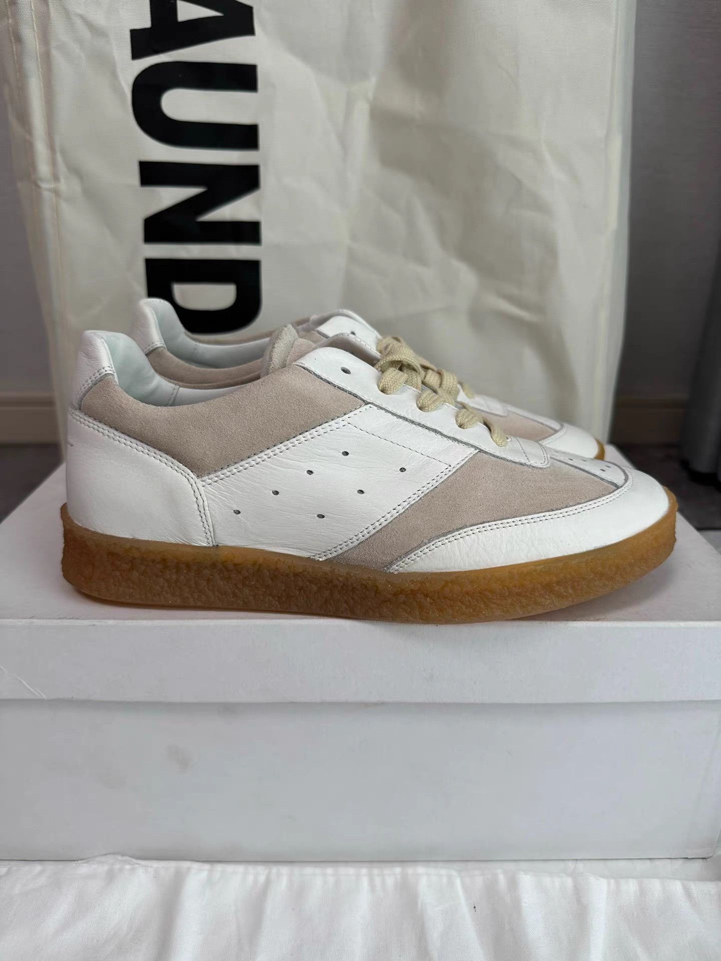 Maison Margiela Maison Margiela Court Low-Top Sneakers K6 Size US 7 / IT 37 - 8 Thumbnail