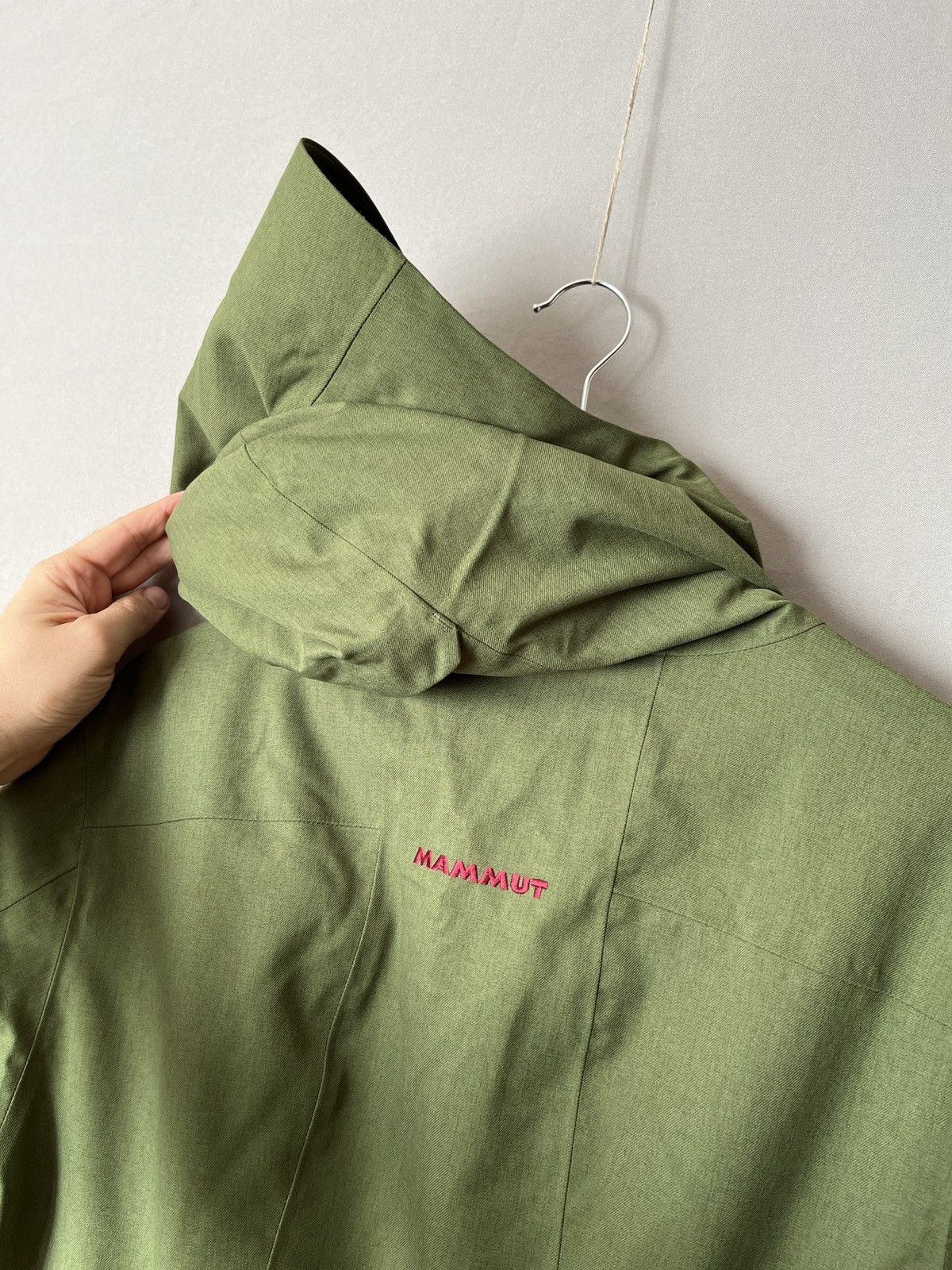 Mammut Mammut Niva HS Green DRYTech Hard Shell Premium Parka Jacket Size M / US 6-8 / IT 42-44 - 16 Thumbnail