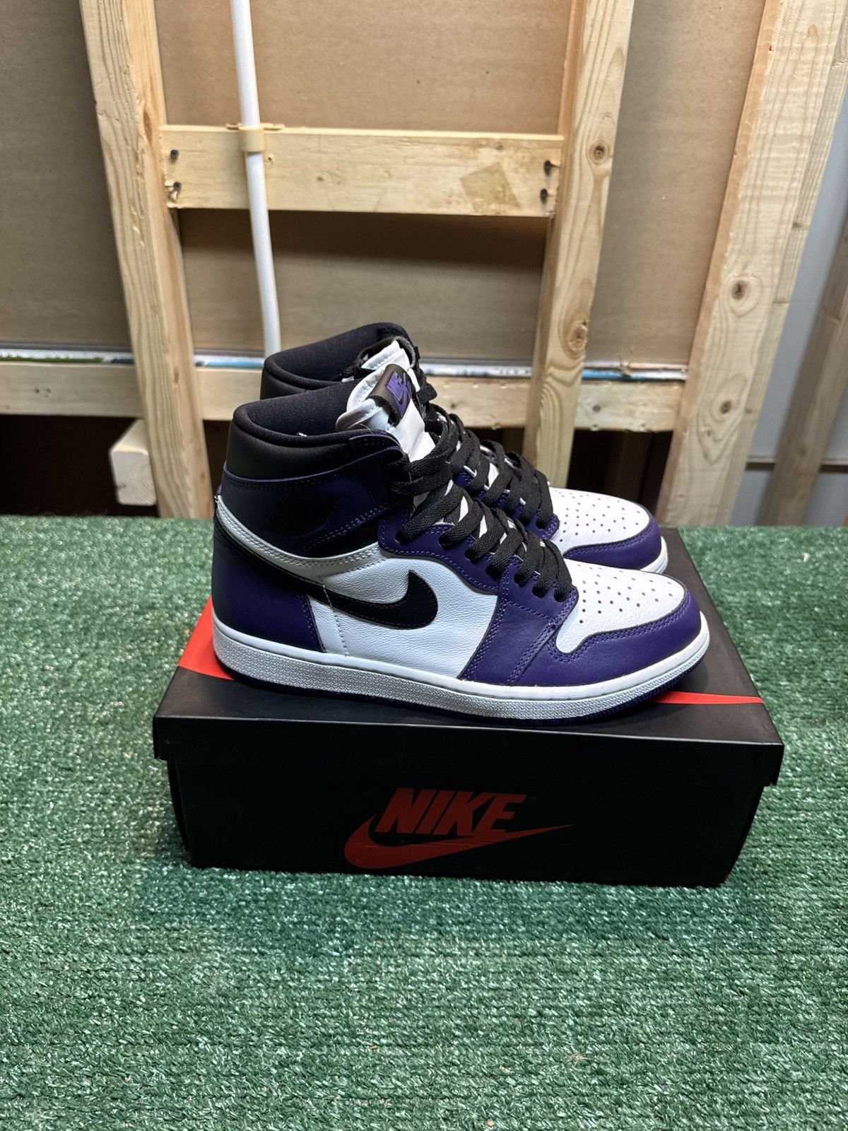 Jordan Brand Jordan Retro 1 Court Purple White Size 8.5 Size US 8.5 / EU 41-42 - 9 Thumbnail