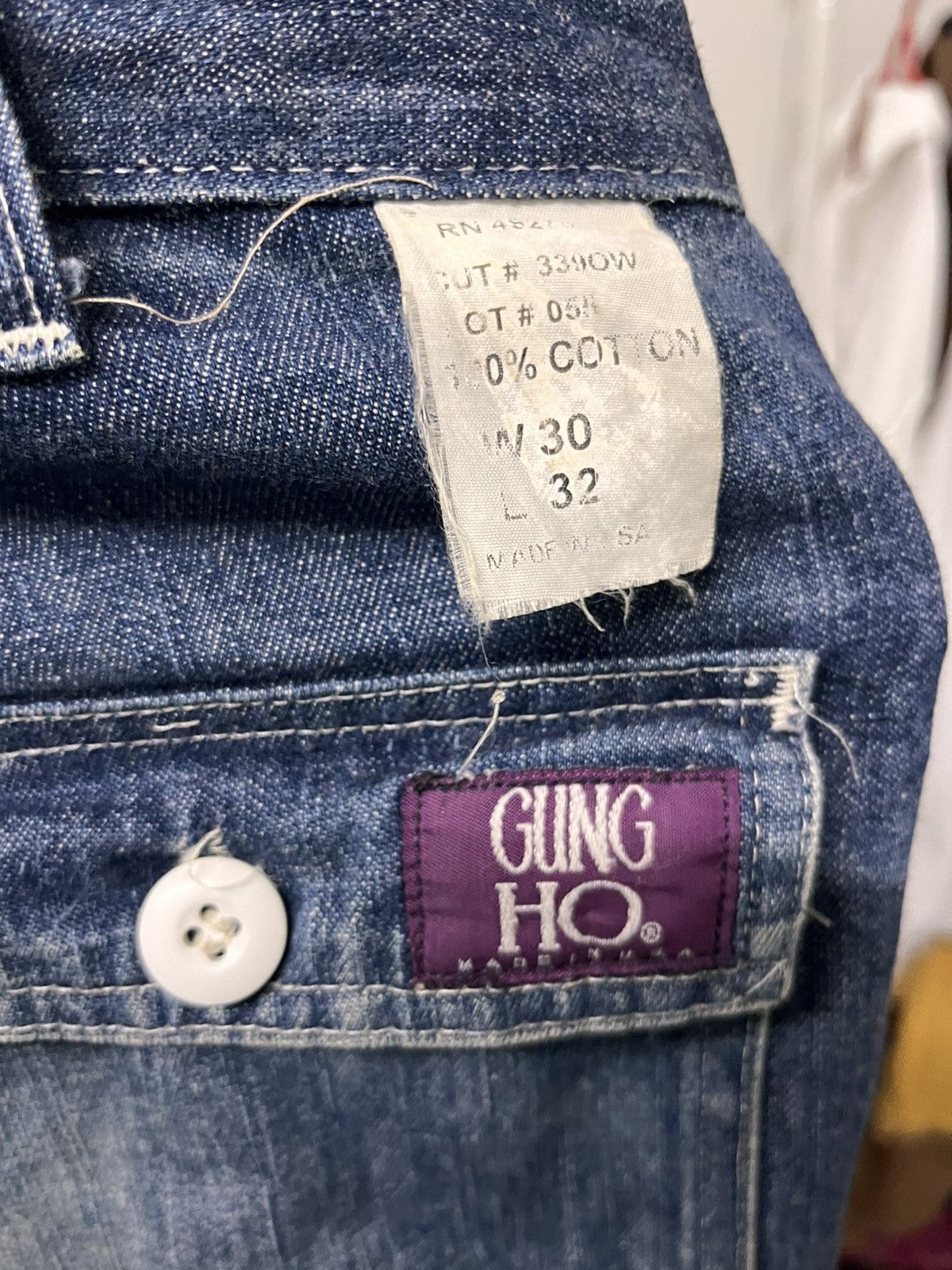 Full Count & Co. 💥Gung Ho Carpenter Workwear Jeans Size US 30 / EU 46 - 17 Thumbnail