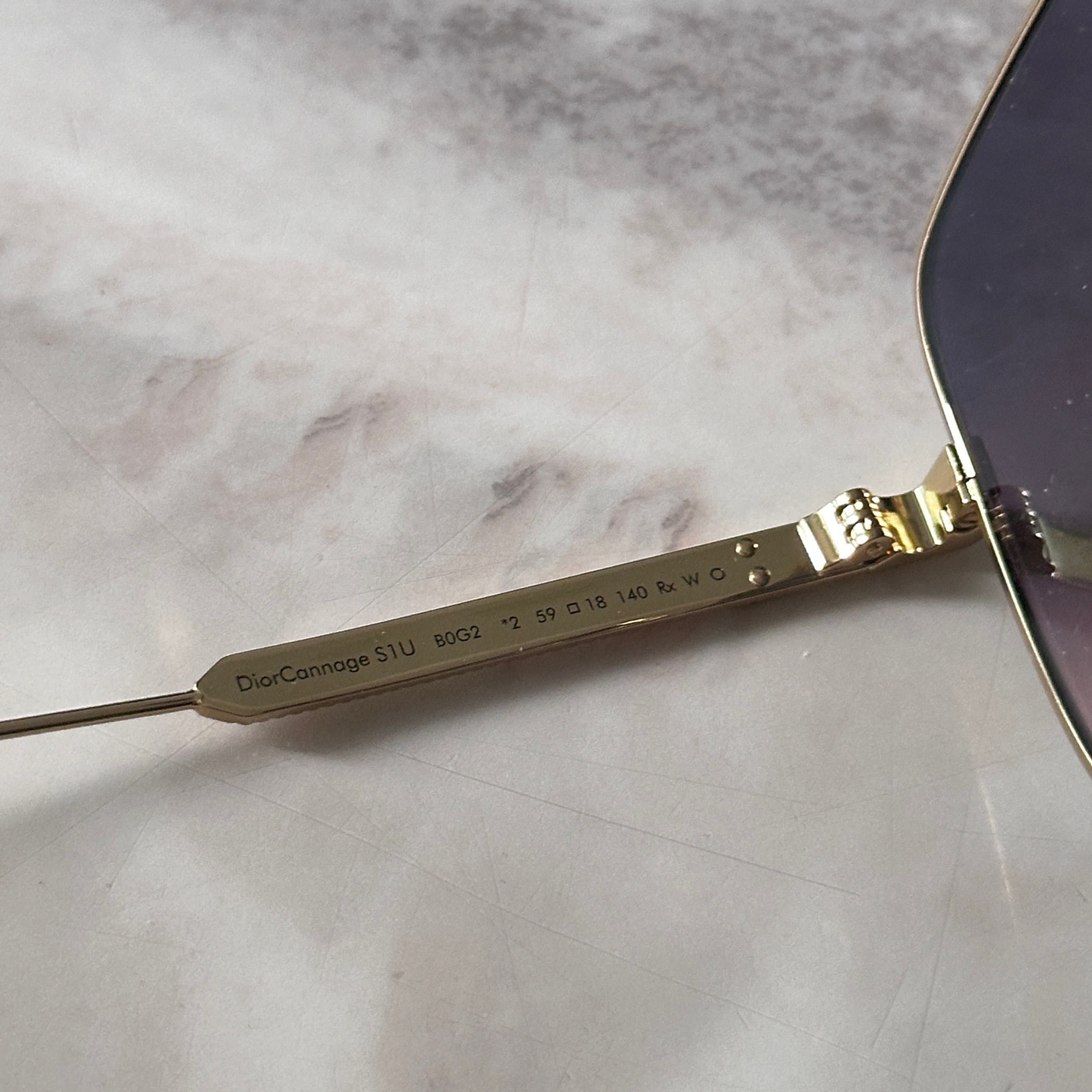 Dior DIOR DIORCANNAGE S1U B0G2 SUNGLASSES Size ONE SIZE - 4 Thumbnail