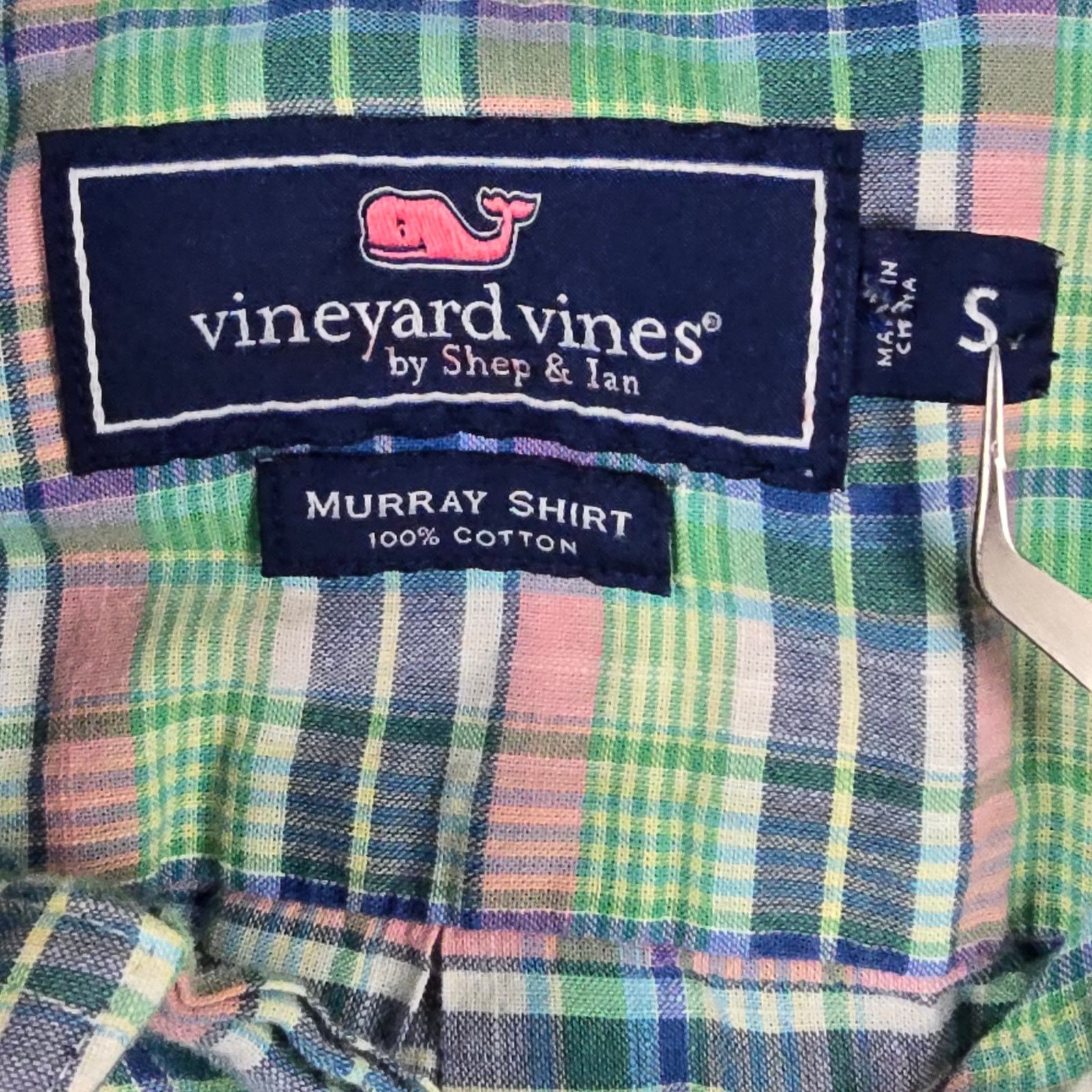 Vineyard Vines Vineyard Vines Small Murray Long Sleeve Button Down Plaid Size US S / EU 44-46 / 1 - 12 Thumbnail