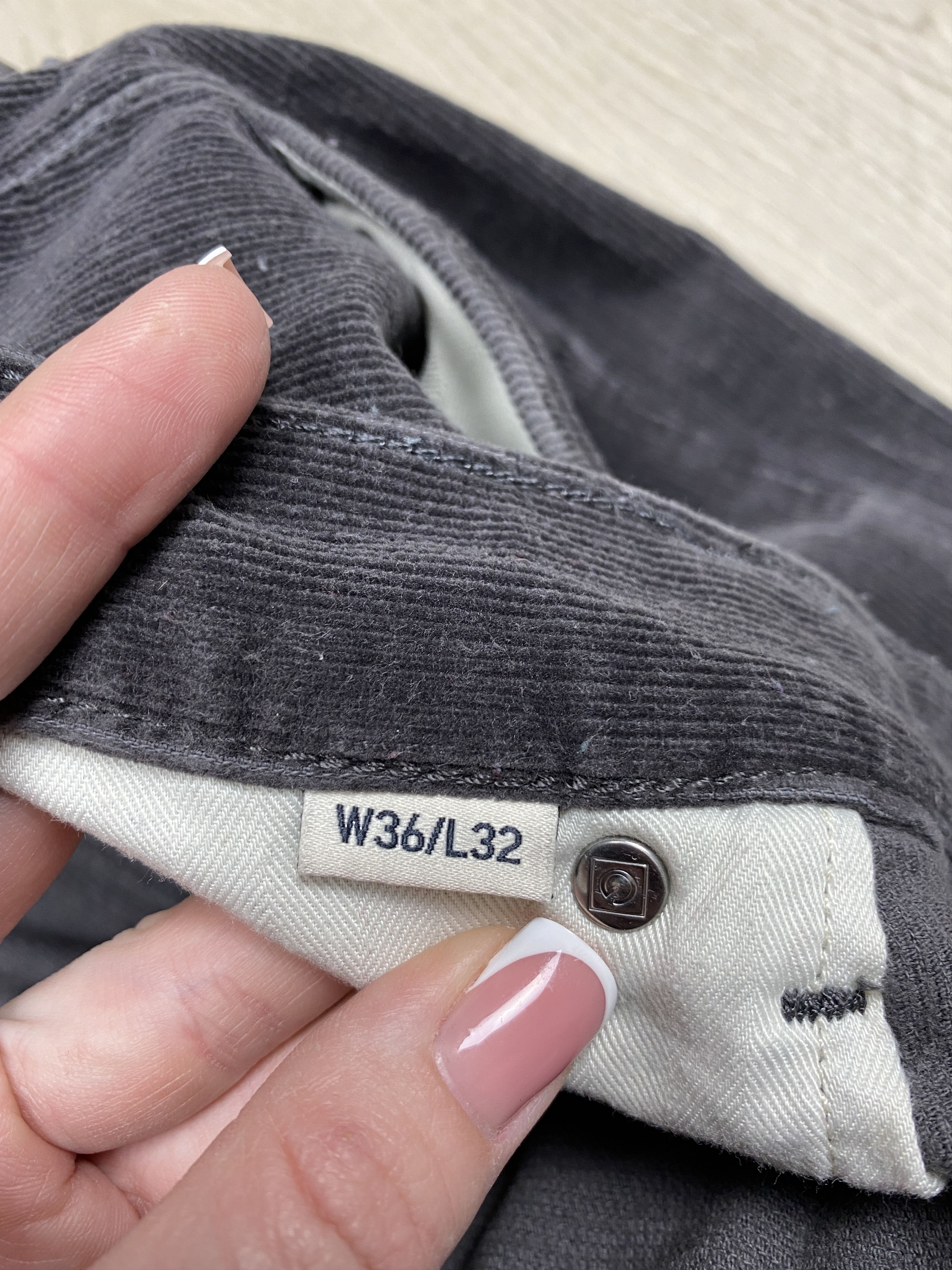Gant Gant Vintage Mens Corduroy Denim Pants Size US 36 / EU 52 - 6 Thumbnail