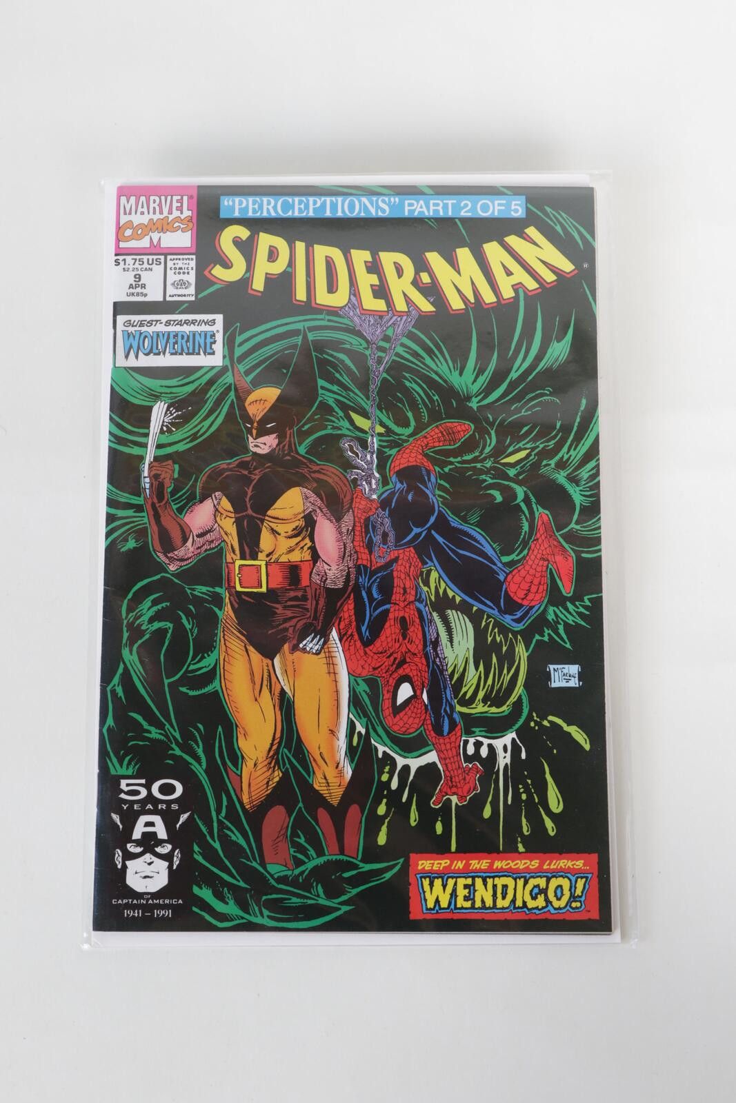 Marvel Comics 91' Marvel Comics Spider-Man Perceptions Part 1-5 Comics Size ONE SIZE - 8 Thumbnail