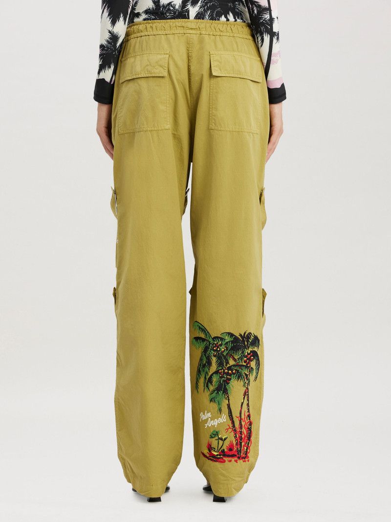 Palm Angels o1y1125 Sweatpant in Green Size 28" / US 6 / IT 42 - 5 Thumbnail