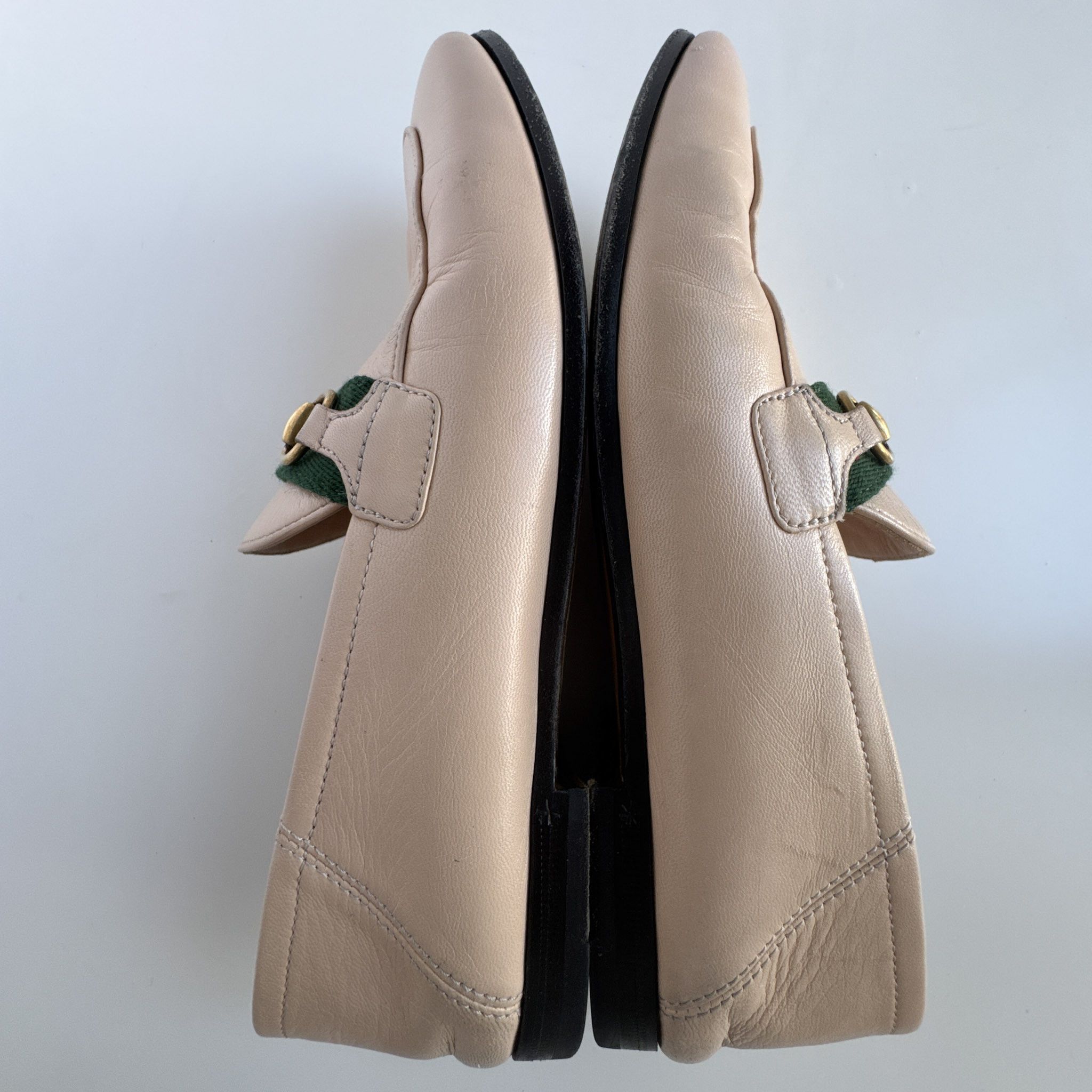 Gucci Gucci brixton horsebit & web convertible loafer in skin rose Size US 6.5 / IT 36.5 - 8 Thumbnail