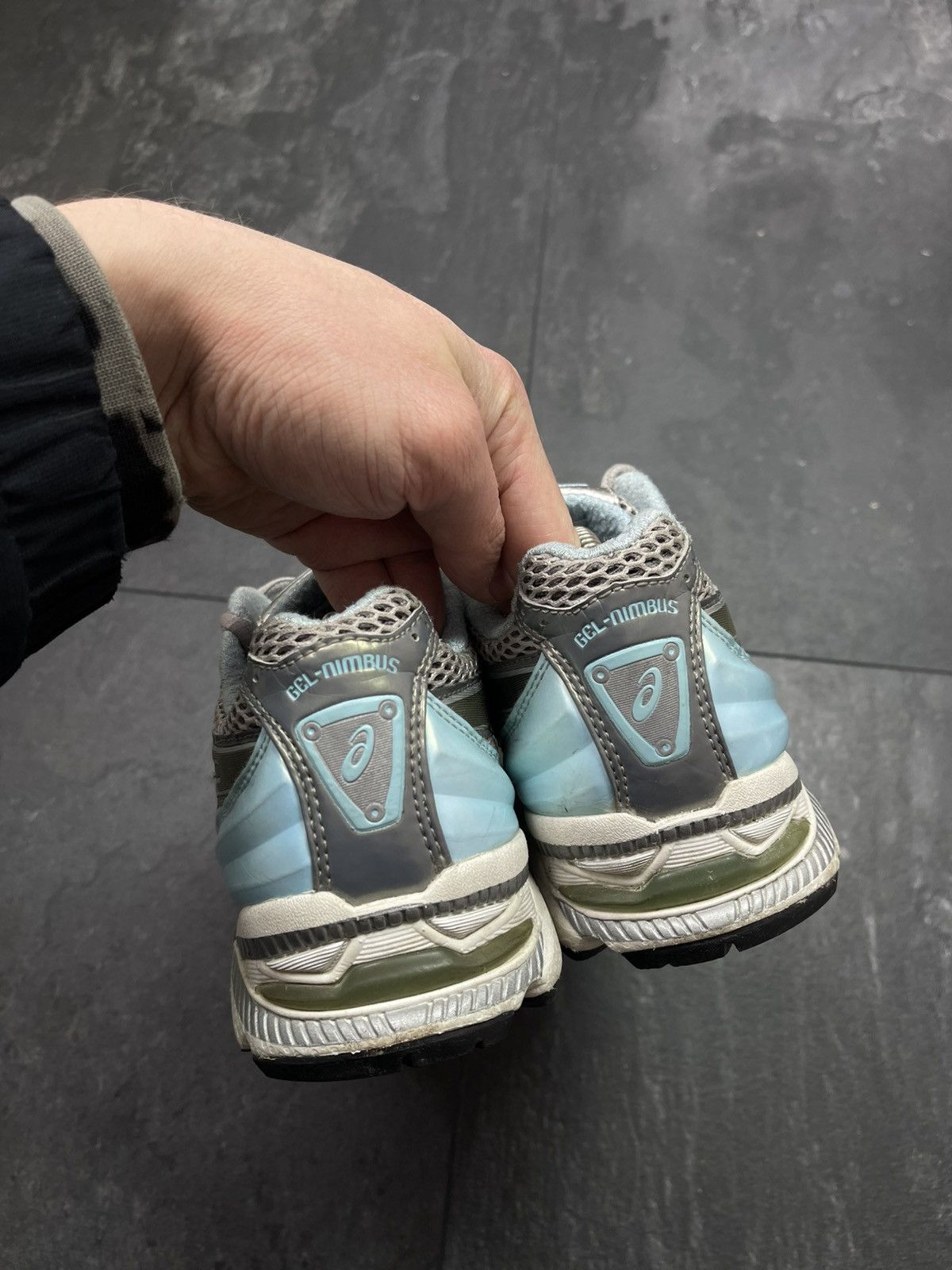 Asics × Streetwear × Vintage Vintage asics gel nimbus rare low top sneakers Size US 7 / EU 40 - 11 Thumbnail