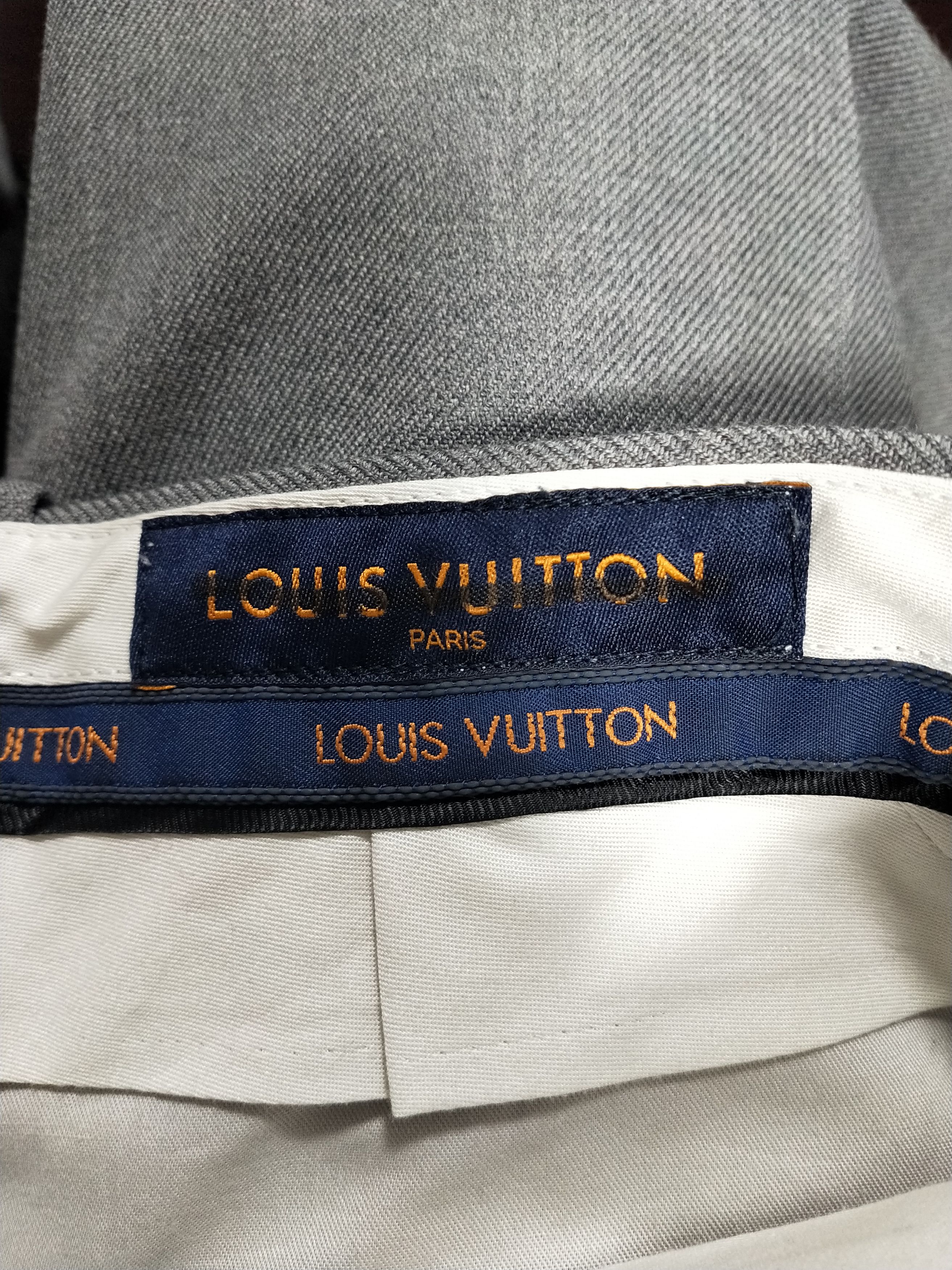 Louis Vuitton Wool Tailored Trousers Size US 33 - 5 Thumbnail
