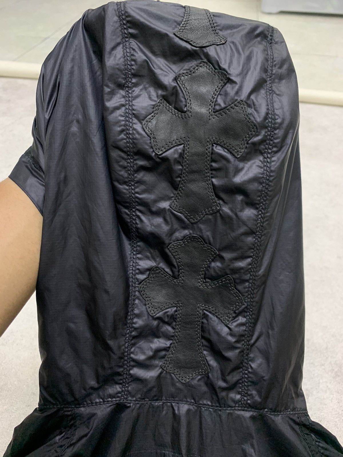 Chrome Hearts Cross Patch Nylon Windbreaker Jacket Size US M / EU 48-50 / 2 - 2 Thumbnail