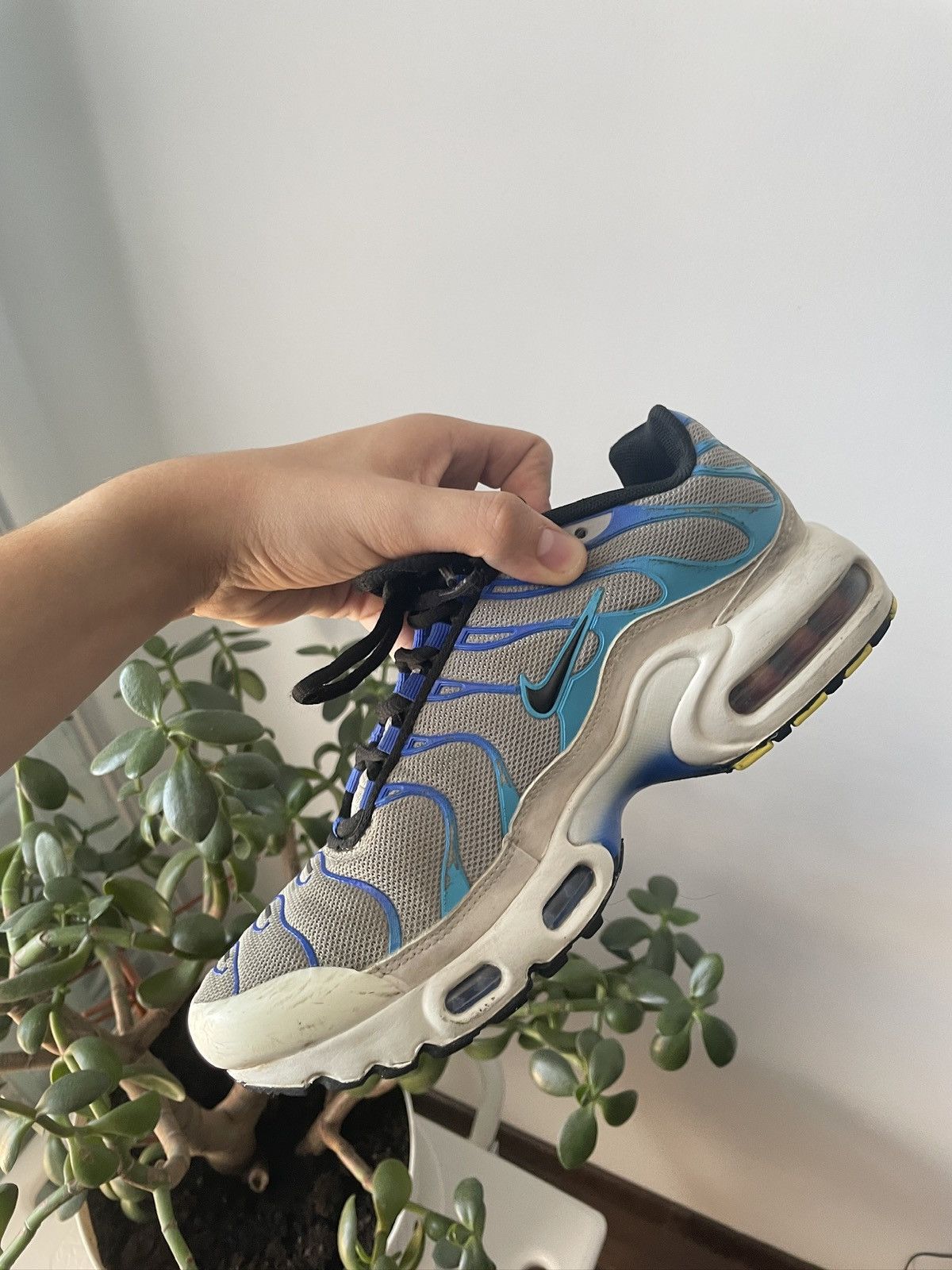 Nike × Vintage 💎Nike Air Max tn Plus Baltic Blue Size US 5.5 / EU 38 - 4 Thumbnail
