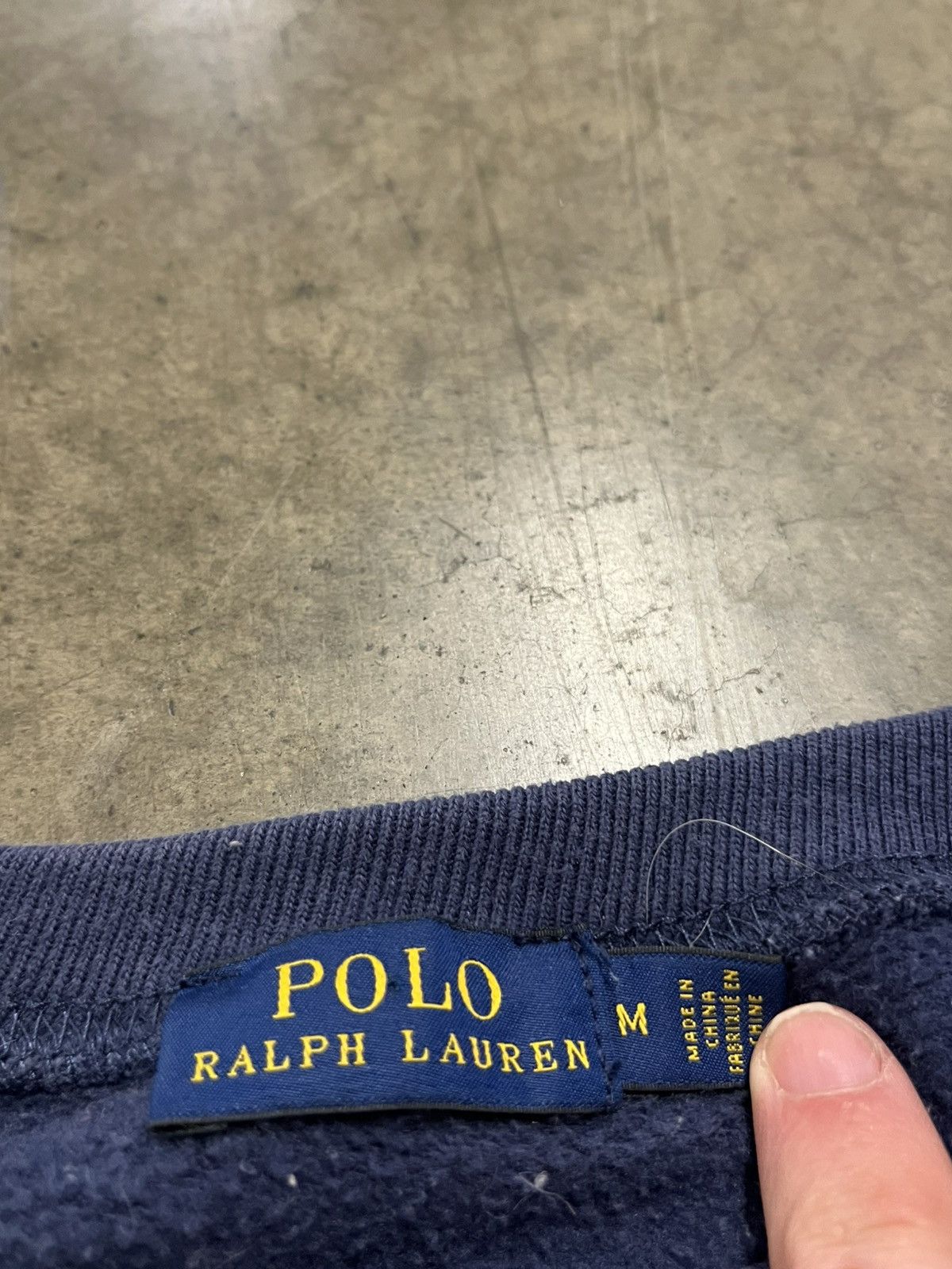Polo Ralph Lauren × Vintage Polo Ralph Lauren vintage spell out sweater shirt rare hype Size US M / EU 48-50 / 2 - 5 Thumbnail