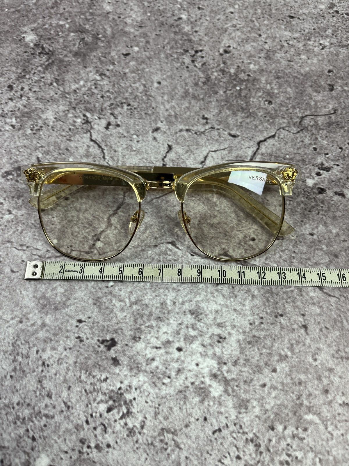 Versace Versace Medusa Logo Glasses Size ONE SIZE - 15 Thumbnail