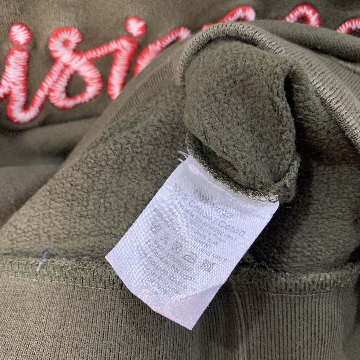 Maison Kitsune Maison Kitsune Sweatshirt Green Pullover Size Small Women Size US S / EU 44-46 / 1 - 2 Thumbnail