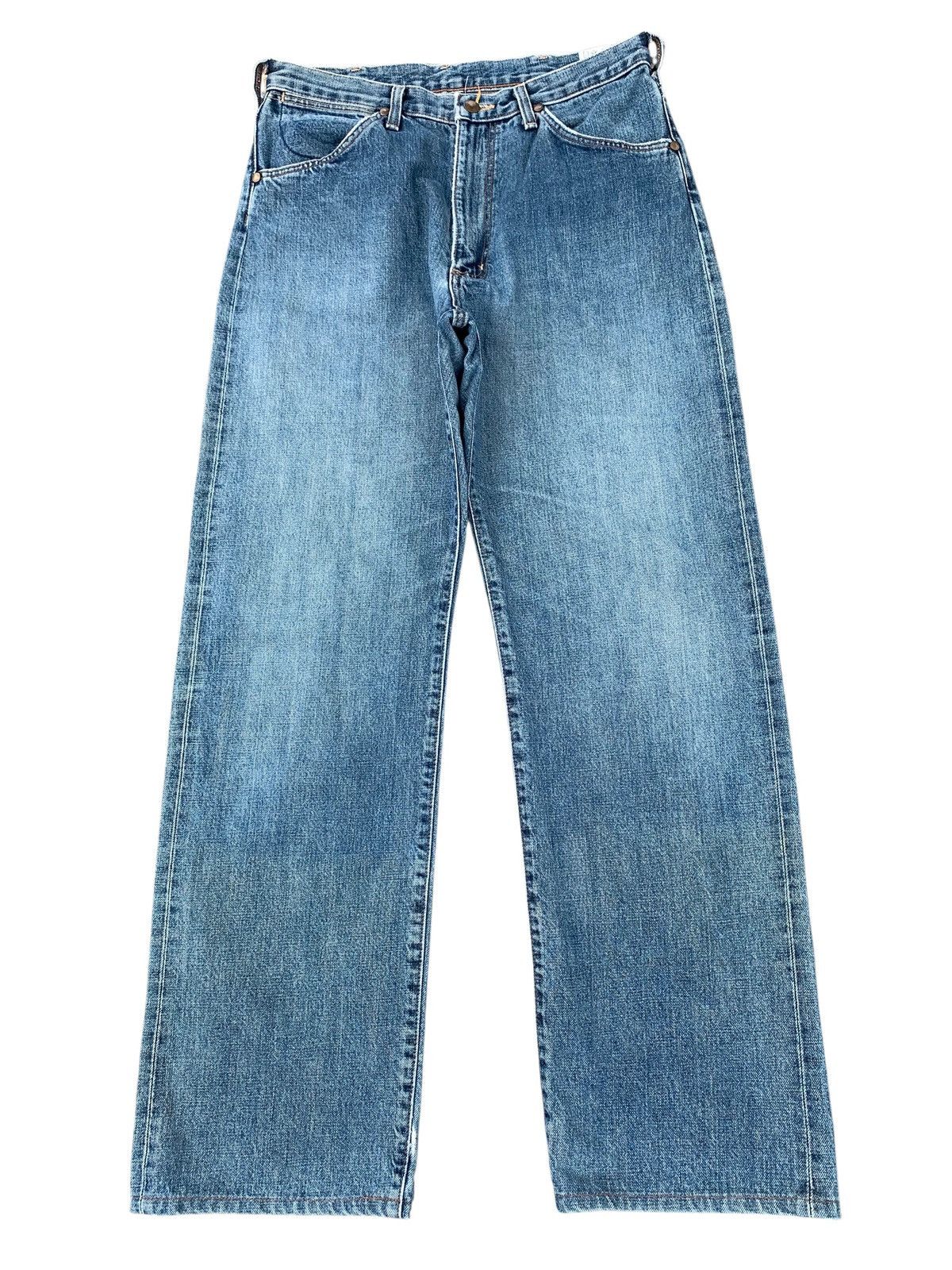 Wrangler VINTAGE WRANGLER SELVEDGE BAGGY JAPANESE FADED DENIM Size US 31 - 1 Thumbnail