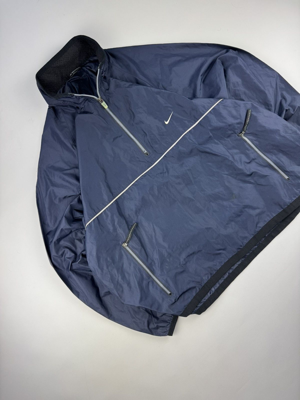 Nike × Vintage Nike Running 90’s Vintage Anorak Jacket Men’s Size US L / EU 52-54 / 3 - 4 Thumbnail