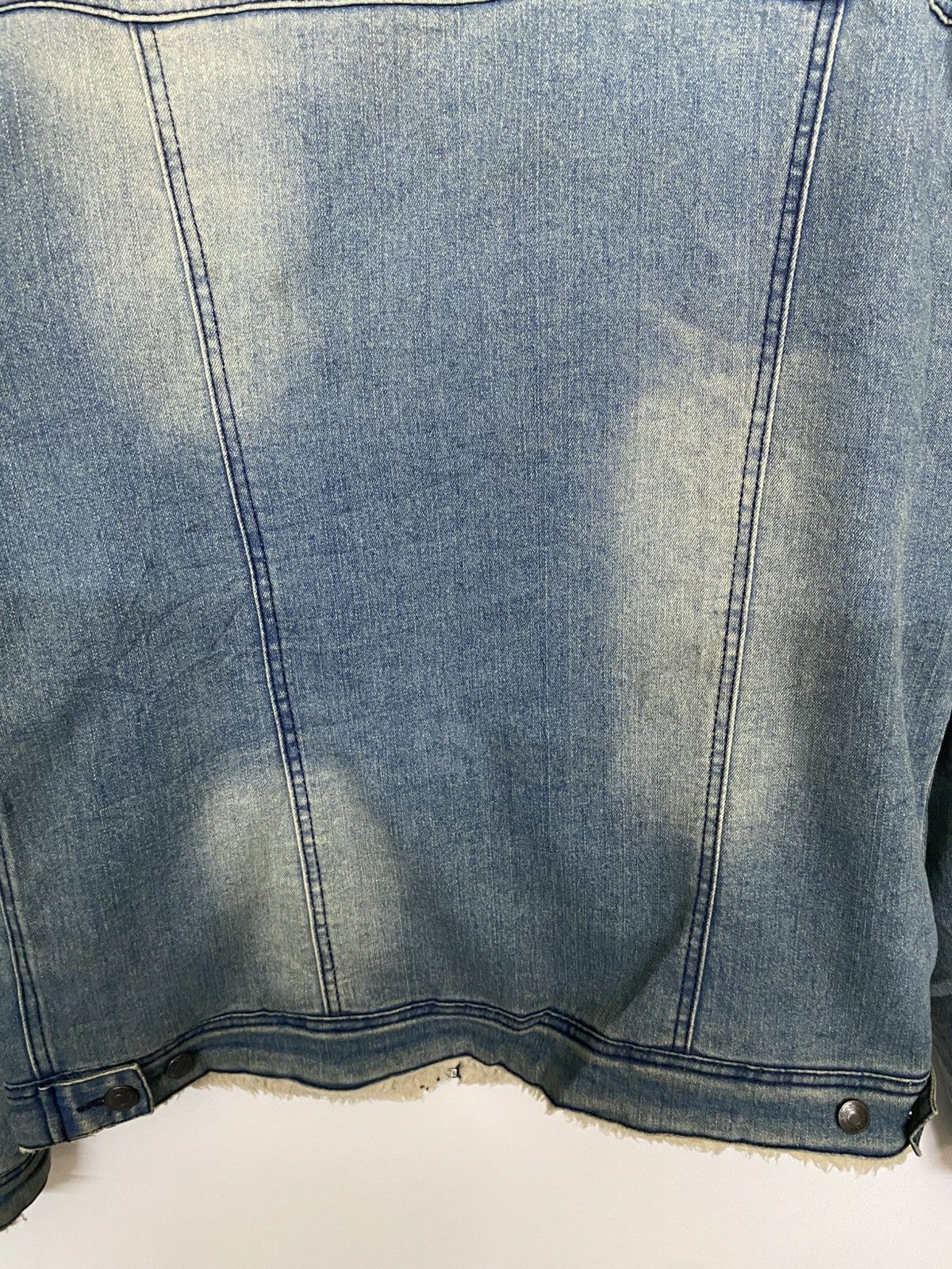 In The Attic Rare 2000s In The Attic Sherpa Denim Jacket Size US L / EU 52-54 / 3 - 10 Thumbnail