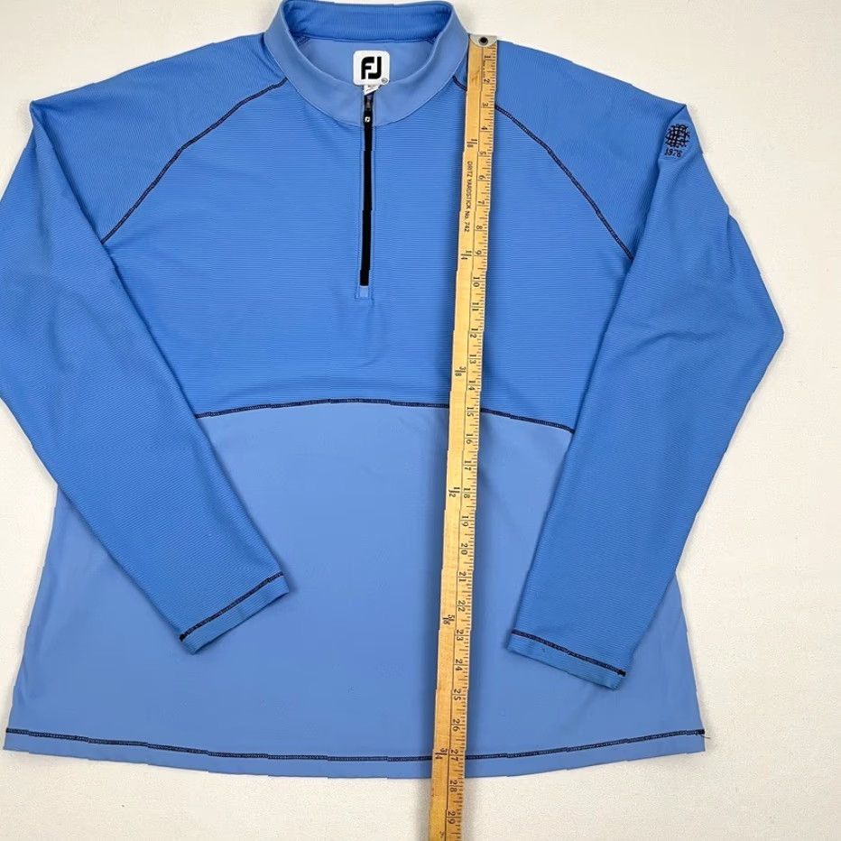 Footjoy FootJoy Pullover Mens L Blue Elkridge Golf Club Performance 1/4 Zip Jacket Regular Size US L / EU 52-54 / 3 - 4 Thumbnail