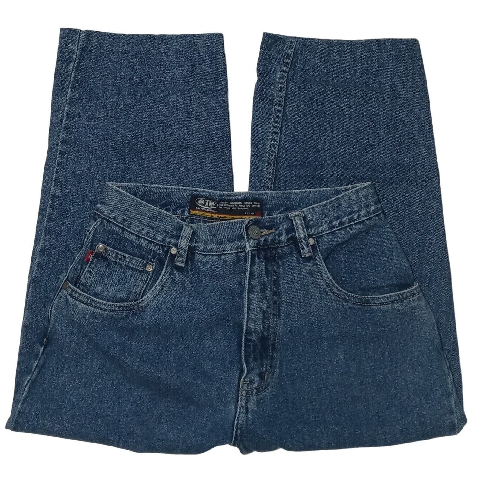 & Other Stories OTB Jeans 16 (26 X 20) Womens Capri Denim Baggy Y2K Vintage Size 38" / US 16 / IT 52 - 2 Thumbnail