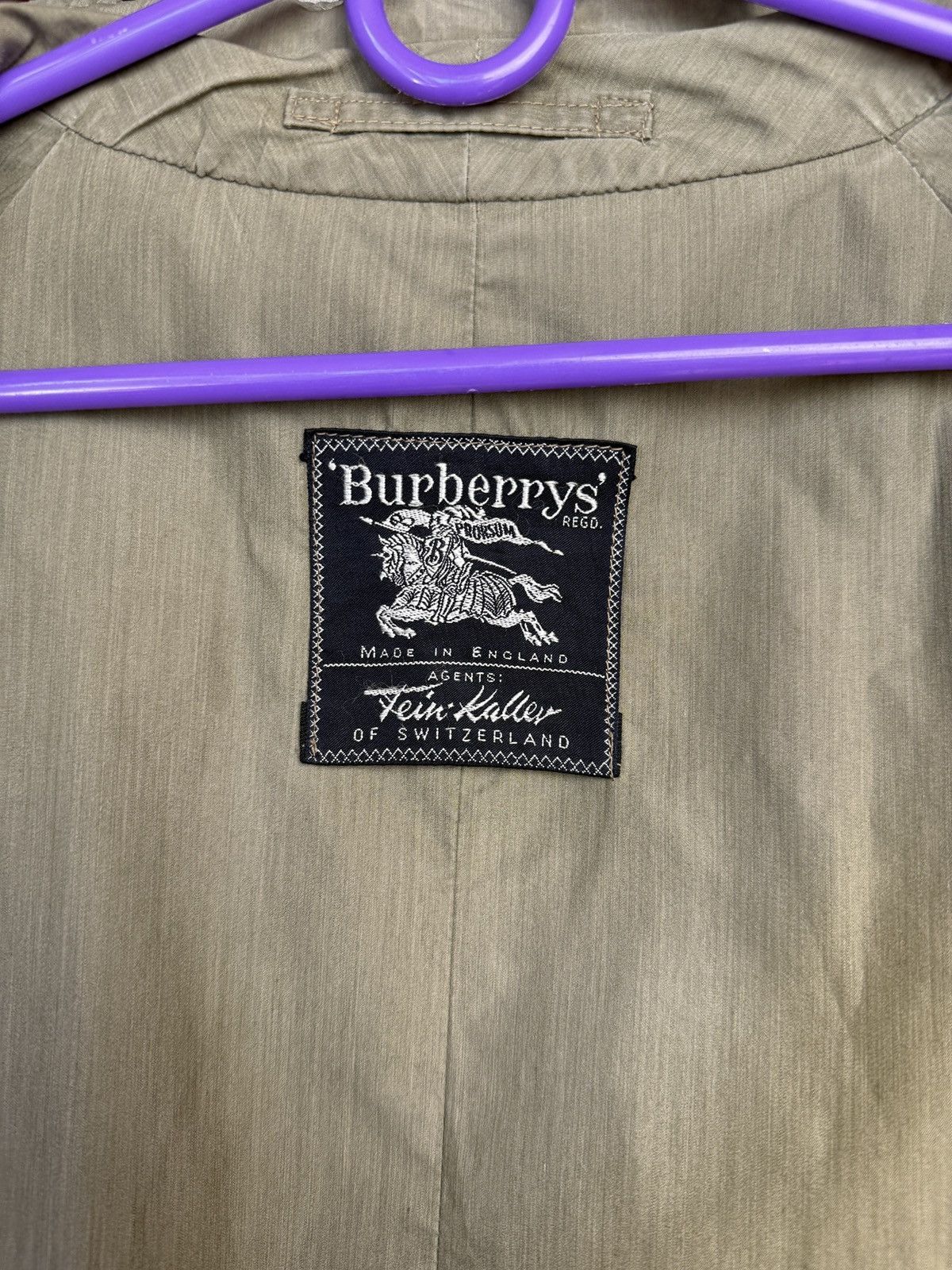 Burberry Vintage Burberrys Coat 90s 80s rare Size US M / EU 48-50 / 2 - 14 Thumbnail