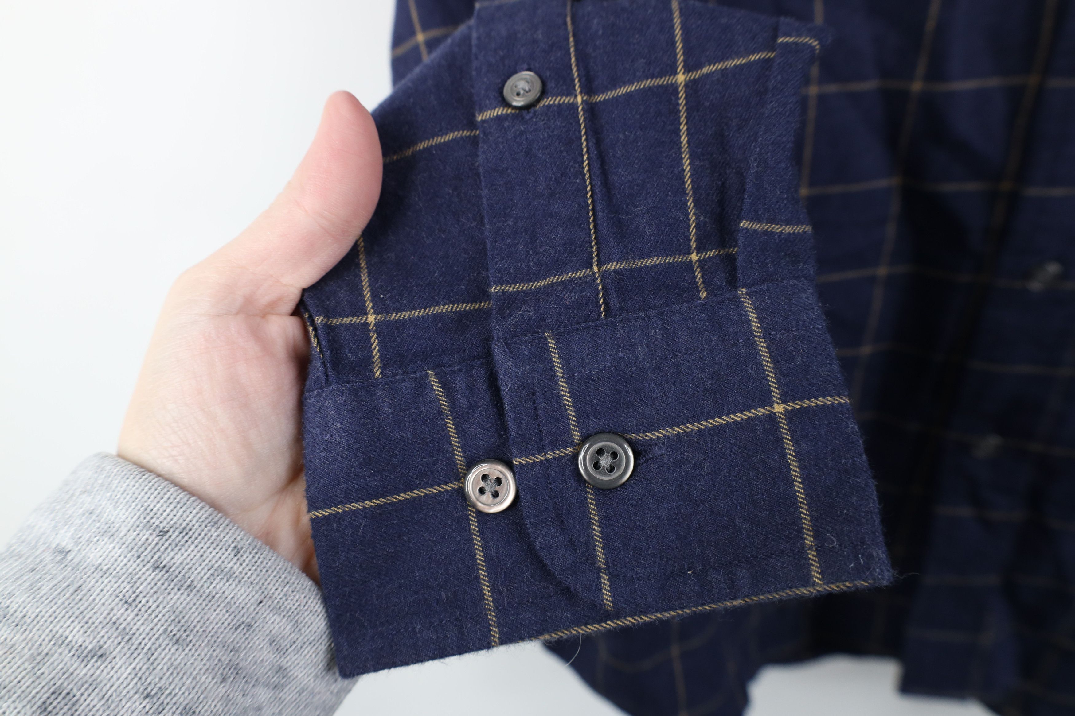 Eddie Bauer Deadstock Vintage 90s Eddie Bauer Collared Button Shirt Blue Size US M / EU 48-50 / 2 - 7 Thumbnail