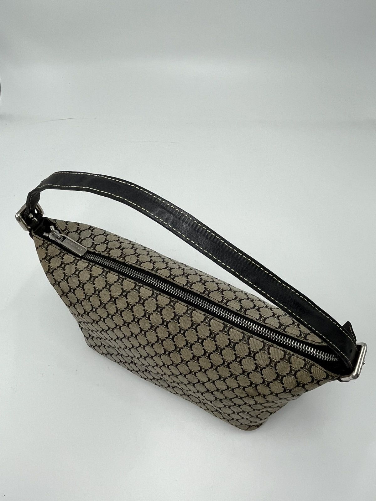 Celine AUTHENTIC CELINE MONOGRAM CANVAS HOBO SHOULDER BAG Size ONE SIZE - 6 Thumbnail