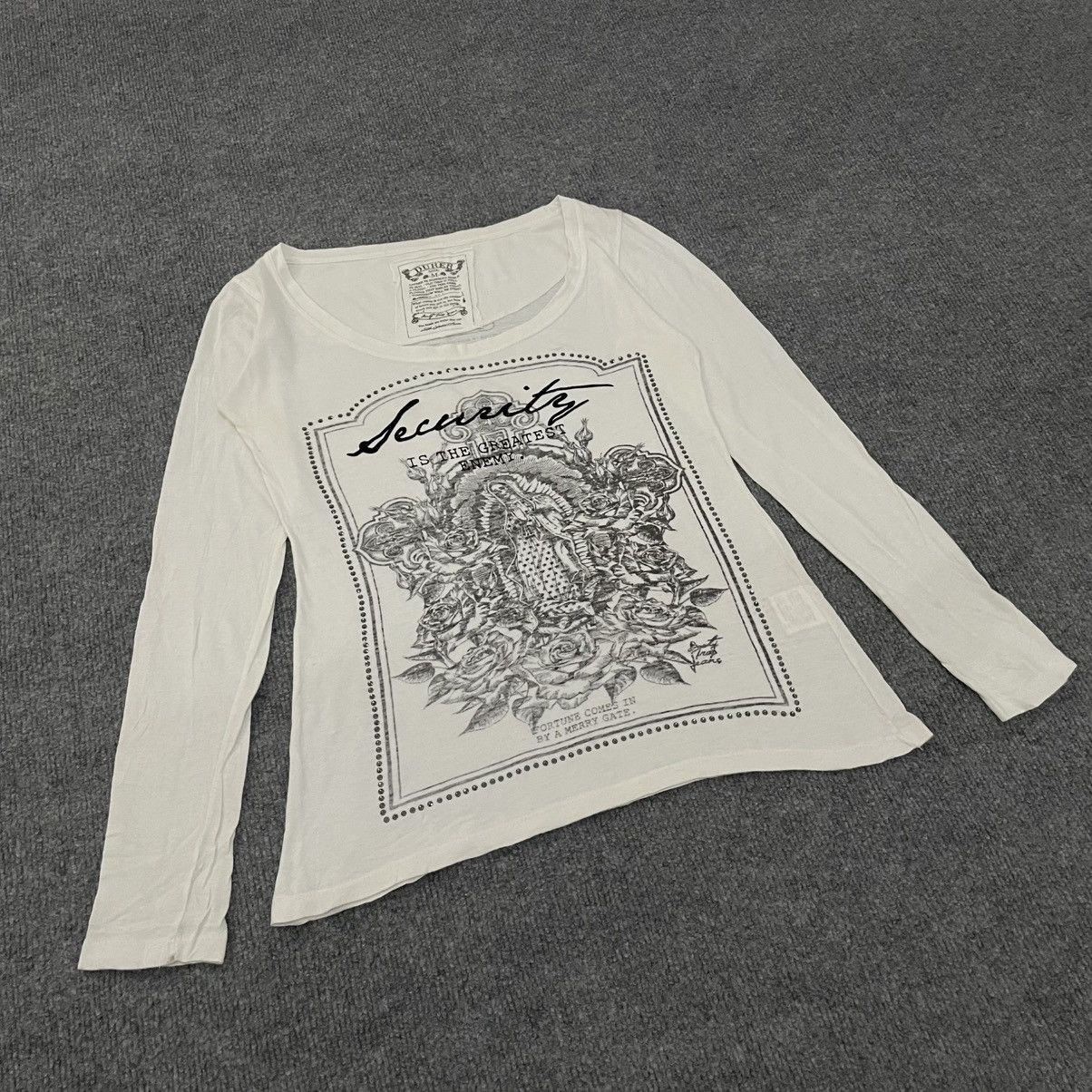 Japanese Brand Durer Graphic Print Long Sleeve Tee Studded Frame size M Size M / US 6-8 / IT 42-44 - 2 Thumbnail
