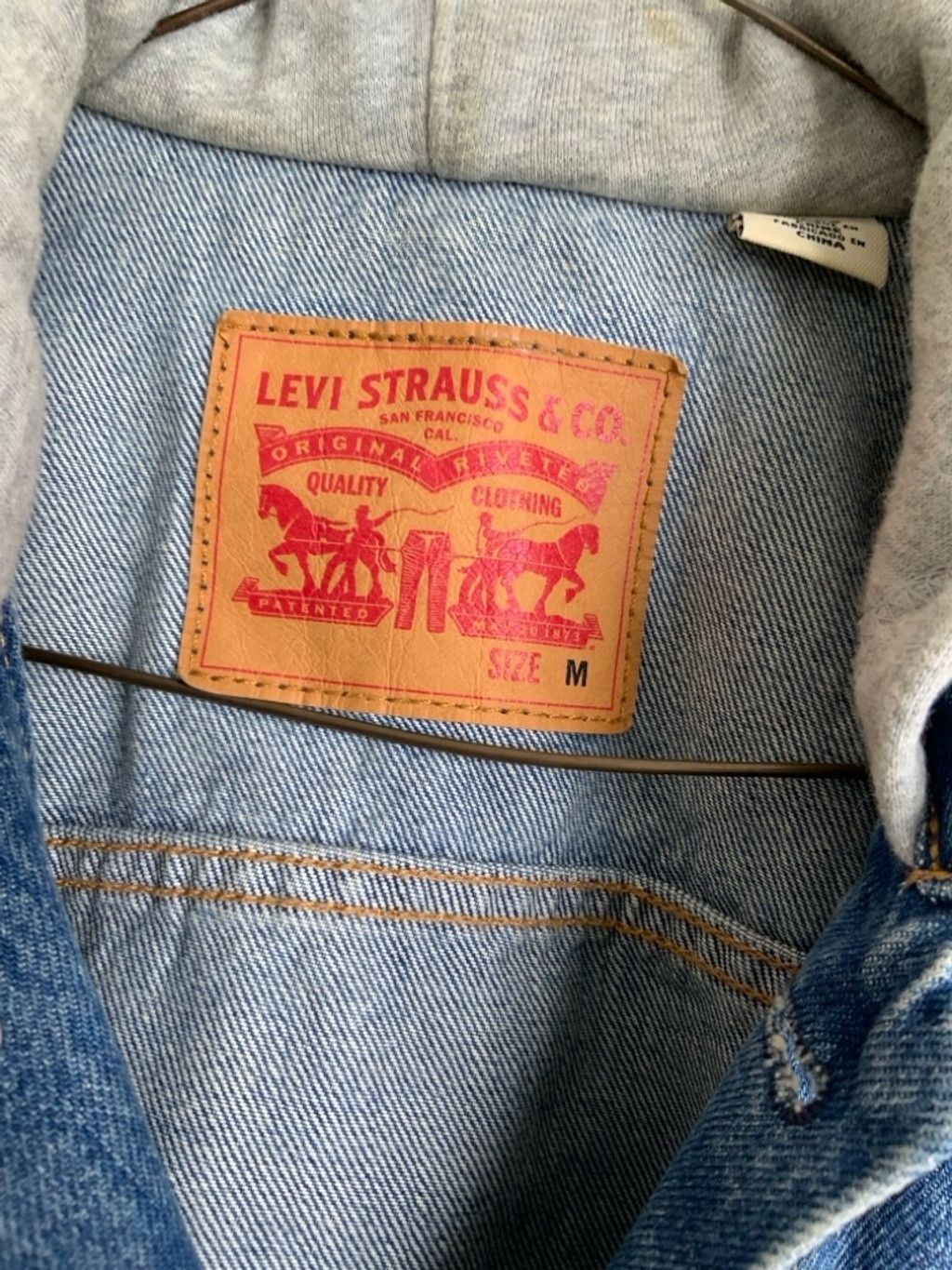 Levi's UNISEX Levi's Denim Jacket Size M Blue & Gray Size US M / EU 48-50 / 2 - 5 Thumbnail