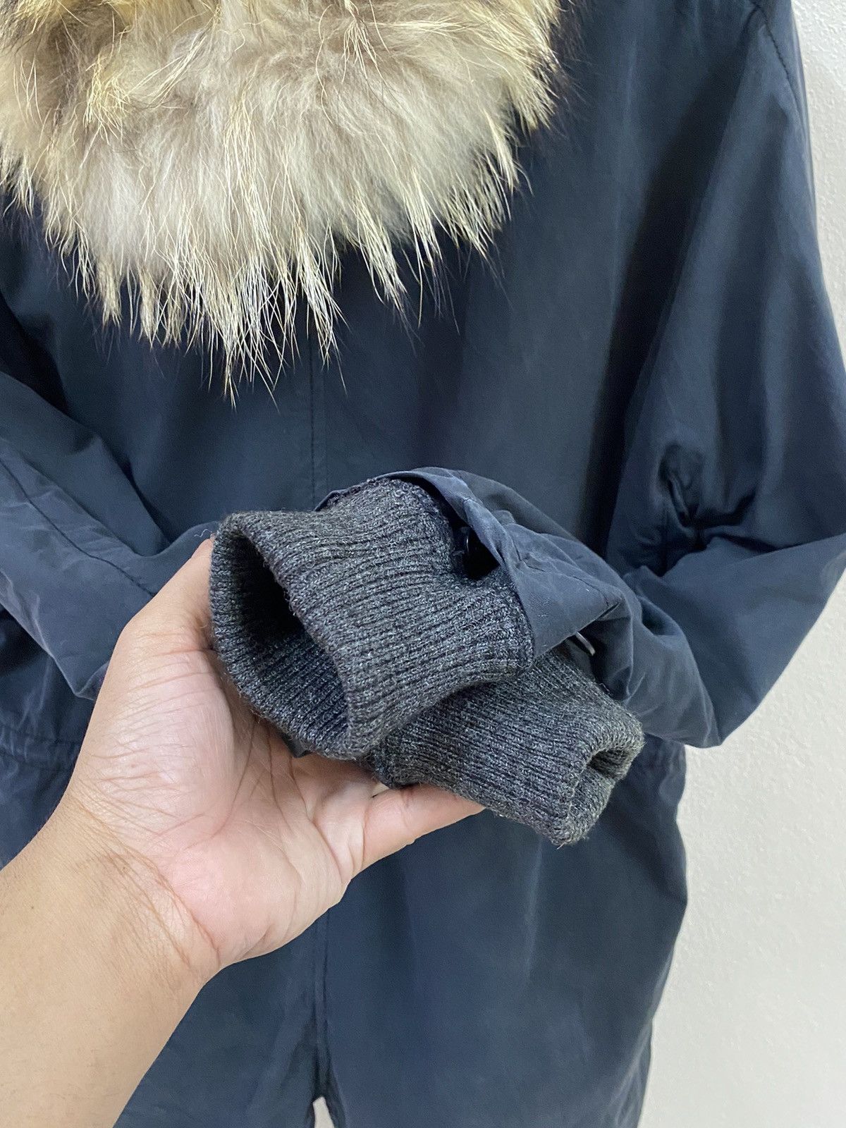 Japanese Brand Ebonyivory Fur Parka Jacket LGB Style Size US L / EU 52-54 / 3 - 9 Thumbnail