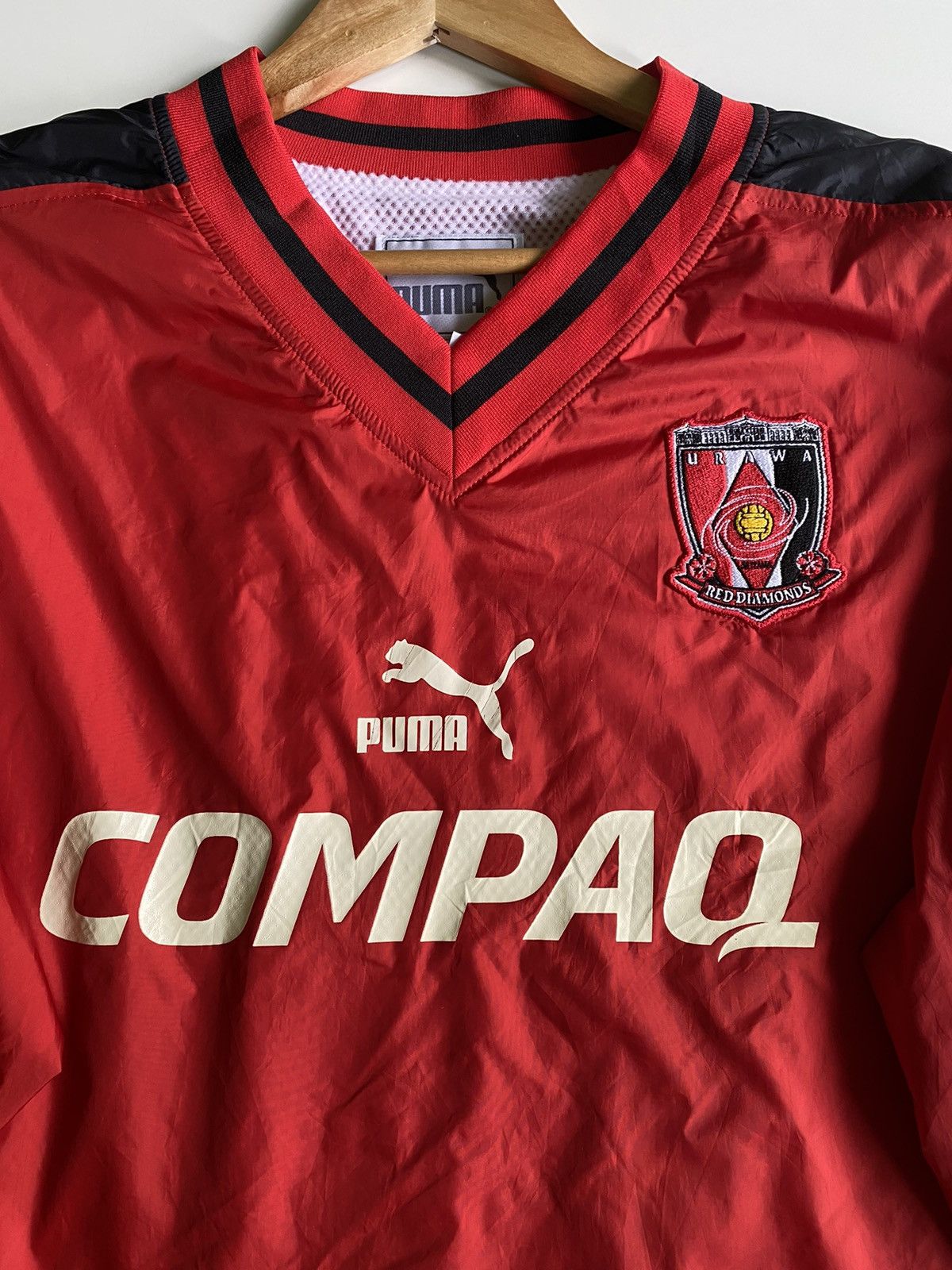 Puma Rare Puma Urawa Reds Diomonds Jersey Club Nylon Jacket Size US XL / EU 56 / 4 - 6 Thumbnail