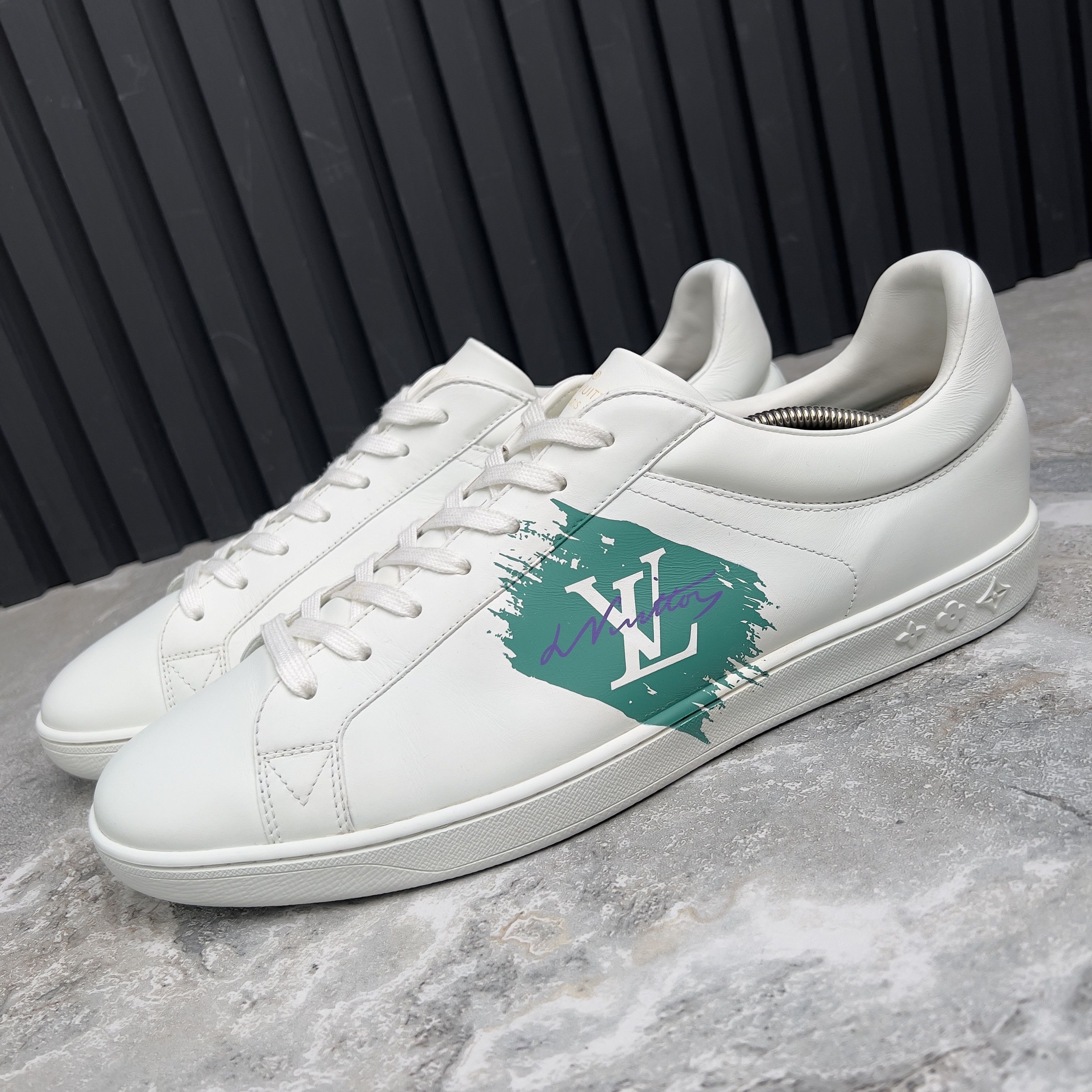 Louis Vuitton Luxembourg Sneakers Logo Leather