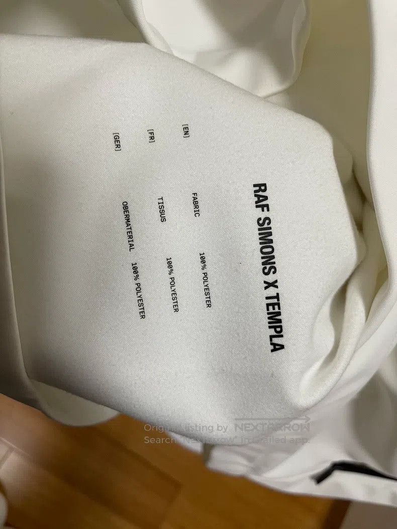 Raf Simons Raf Simons Cooperative co-branded ski vest white sleeveles Size US M / EU 48-50 / 2 - 7 Thumbnail