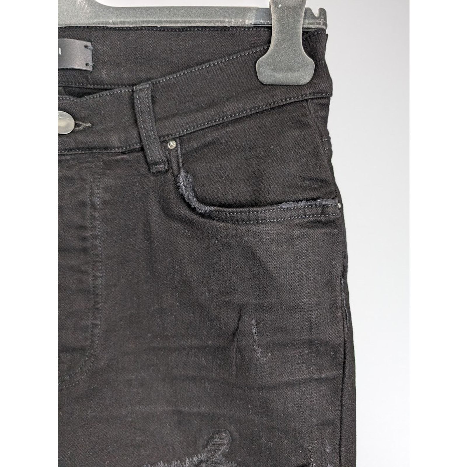 Amiri o1rshd1 MX1 Jean in Black/Silver Size US 34 / EU 50 - 11 Thumbnail
