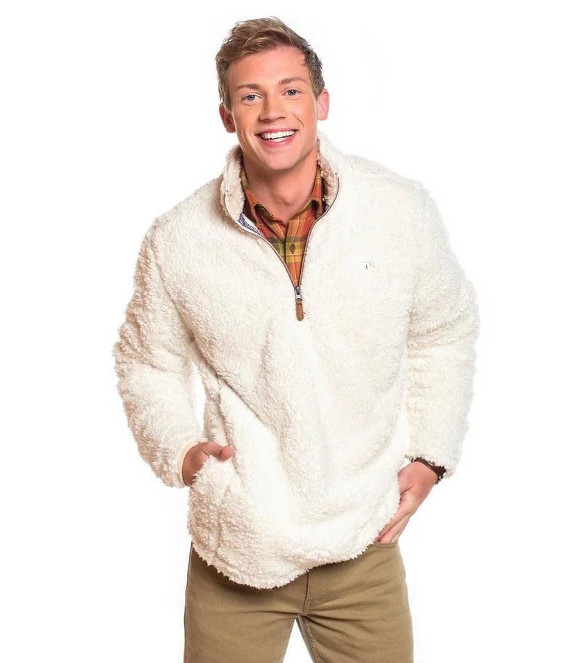 Other SOUTHERN SHIRT SHERPA PULLOVER W/ POCKETS- MARSHMELLOW Size US S / EU 44-46 / 1 - 4 Thumbnail