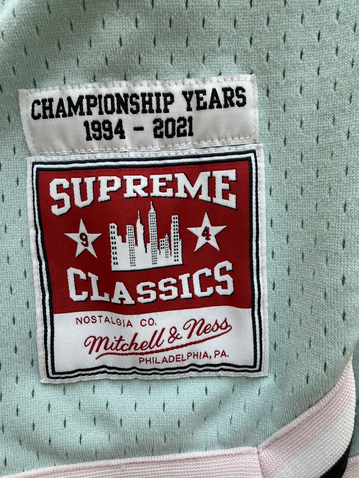 Mitchell & Ness × Supreme Supreme x Mitchell & Ness Basketball Shorts Large Size US 36 / EU 52 - 4 Thumbnail