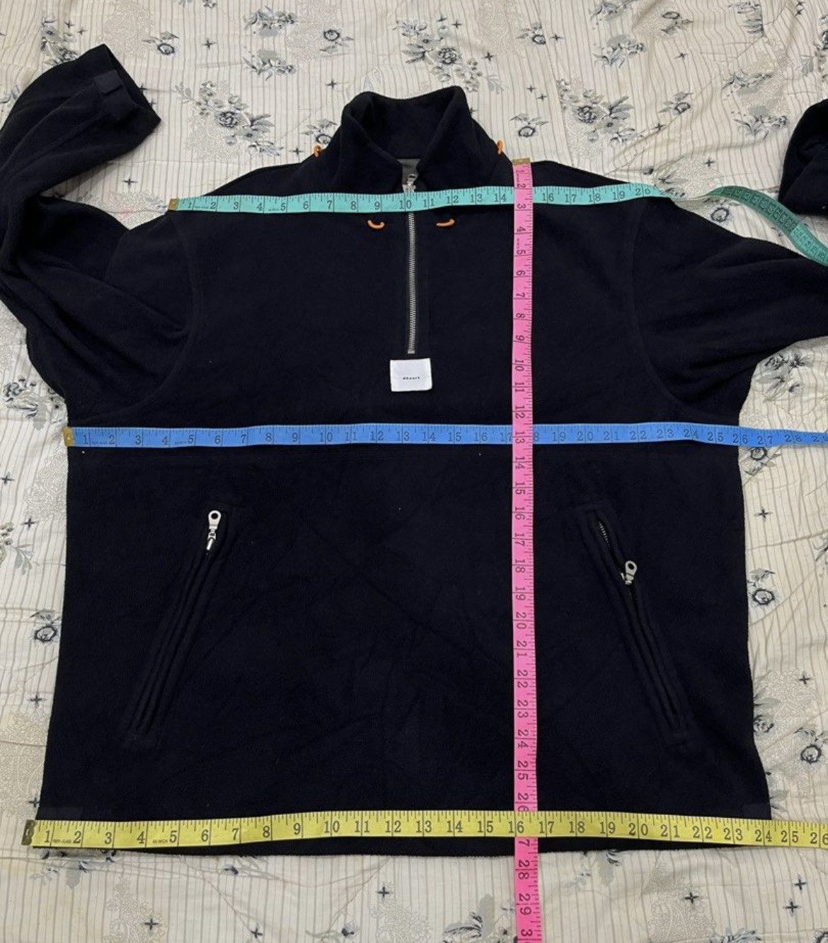 Comme des Garcons 🔥🔥🔥ARCHIVE DEZERT HALF ZIPPER PULLOVER SWEATER Size US M / EU 48-50 / 2 - 9 Thumbnail