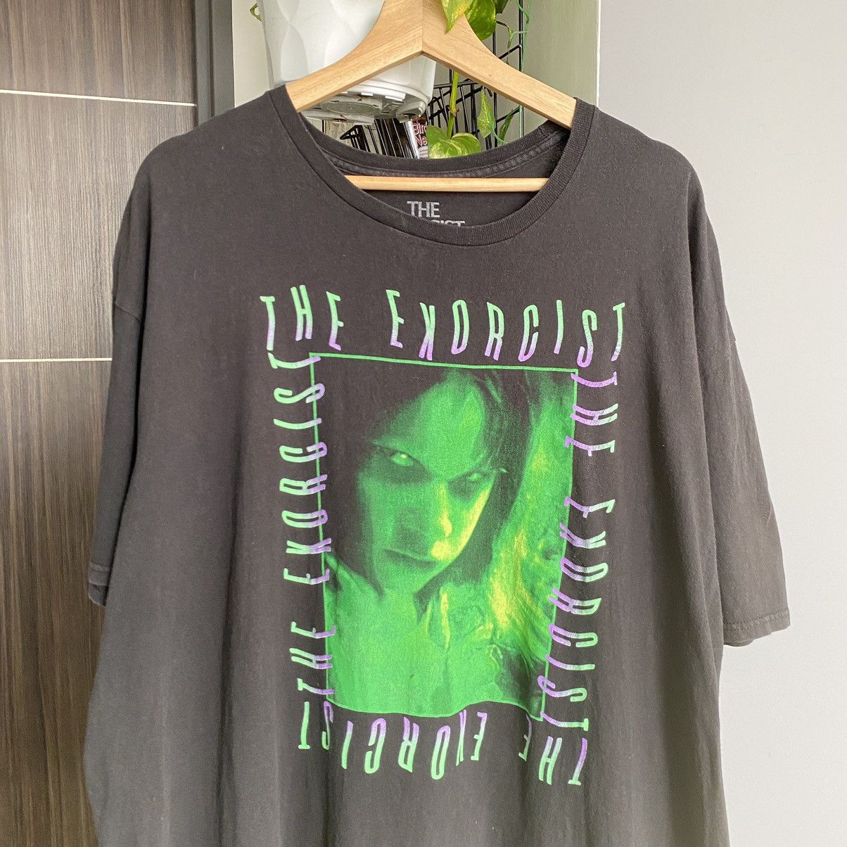Expert Horror Faded The Exorcist Horror Movie Oversized ERD GRUNGE TEE Size US XXL / EU 58 / 5 - 2 Thumbnail
