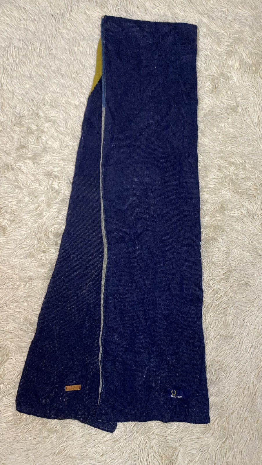 Fred Perry × Vintage Fred Perry Scarf / Muffler / Winter Session Size ONE SIZE - 1 Thumbnail
