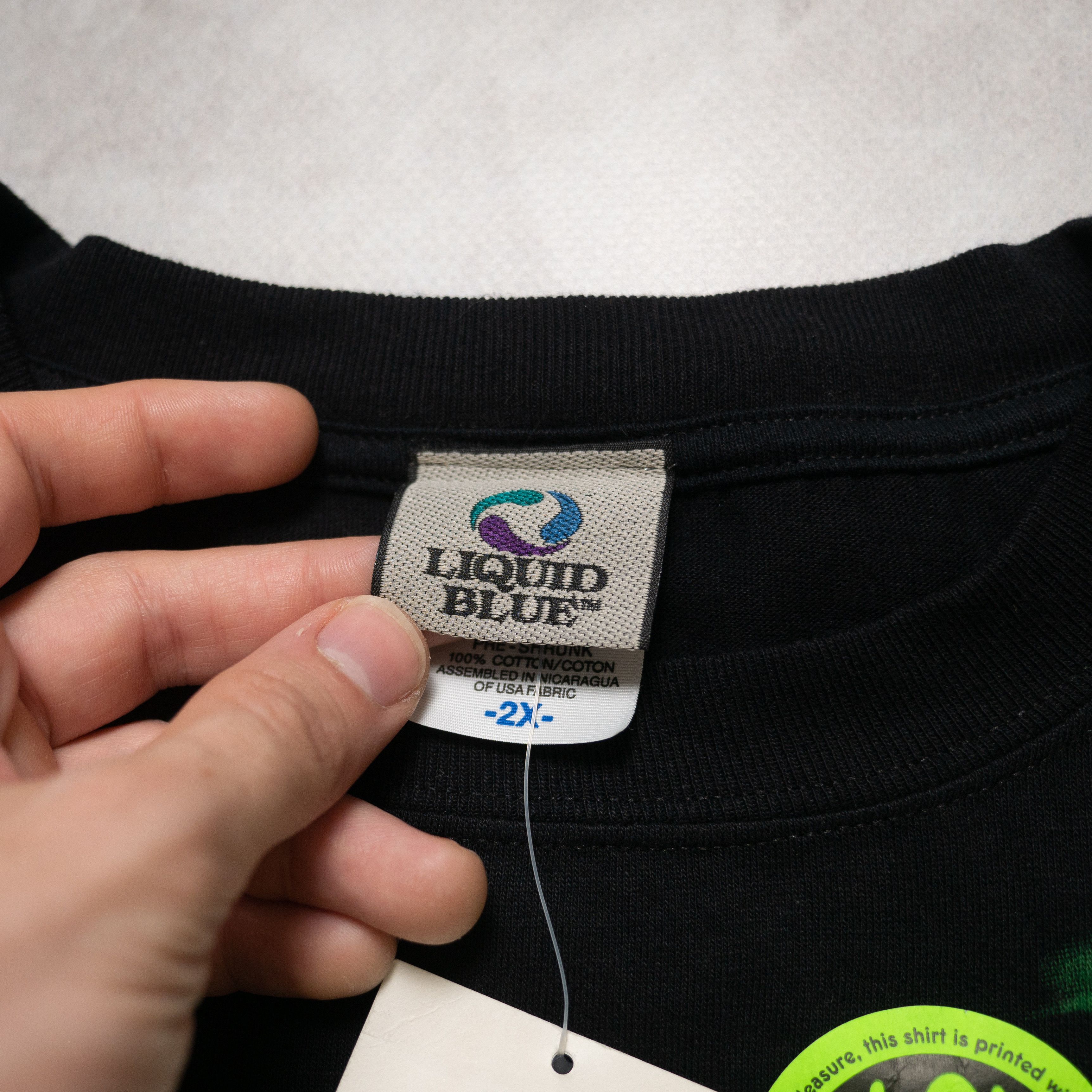 Liquid Blue Vintage Liquid Blue 2006 Skull Pile Rare Green Deadstock XXL Size US XXL / EU 58 / 5 - 7 Thumbnail
