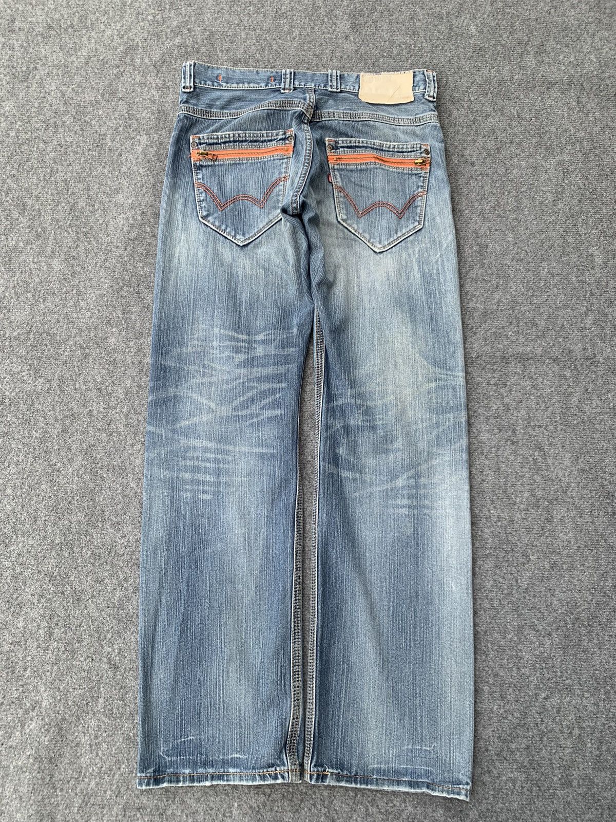 Edwin Edwin Vintage Faded Straight Fit Japanese Denim Jeans Size US 33 - 6 Thumbnail