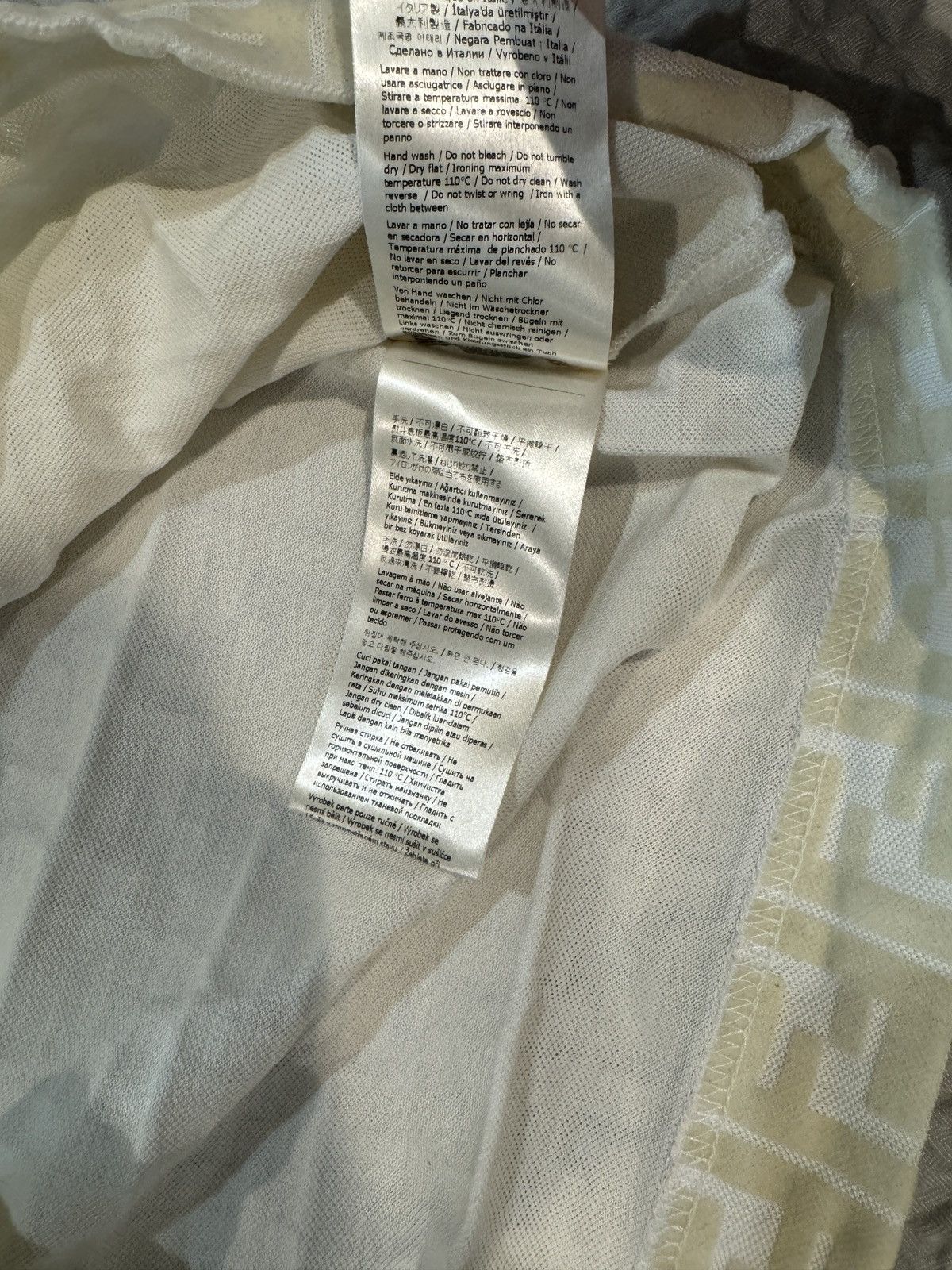 Fendi Fendi Print Tee Size US S / EU 44-46 / 1 - 4 Thumbnail