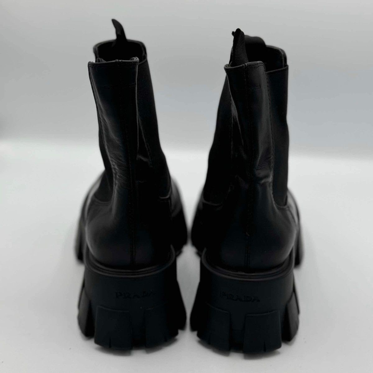 Prada Prada Black Plated Boots Size US 9 / IT 39 - 5 Thumbnail