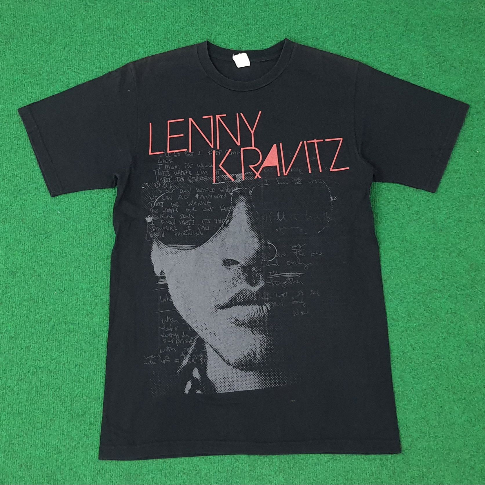 Band Tees Vintage Lenny Kravits Black and White Tour C259N60 Size US S / EU 44-46 / 1 - 1 Thumbnail