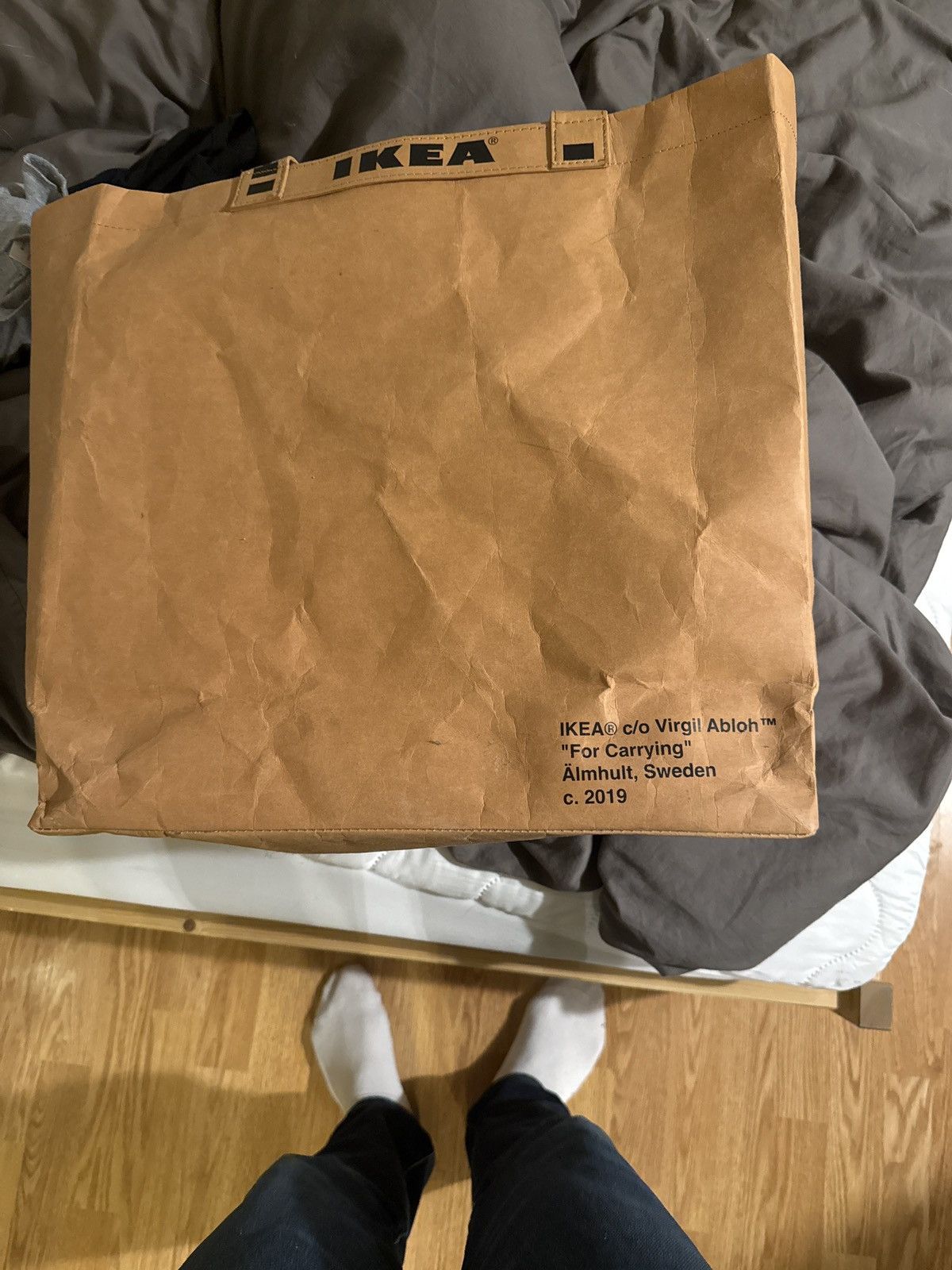 Off-White Off white “scuplture” bag 9 gallon Size ONE SIZE - 5 Thumbnail