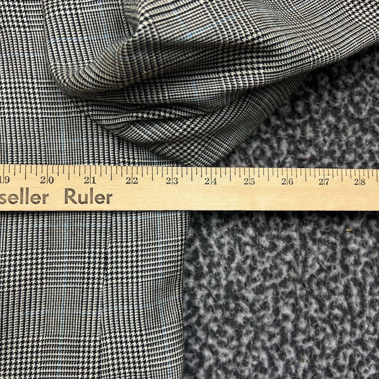 Lauren Ralph Lauren Lauren Ralph Lauren Blazer Men 48R Plaid 2 Button Silk Wool Size 48R - 5 Thumbnail