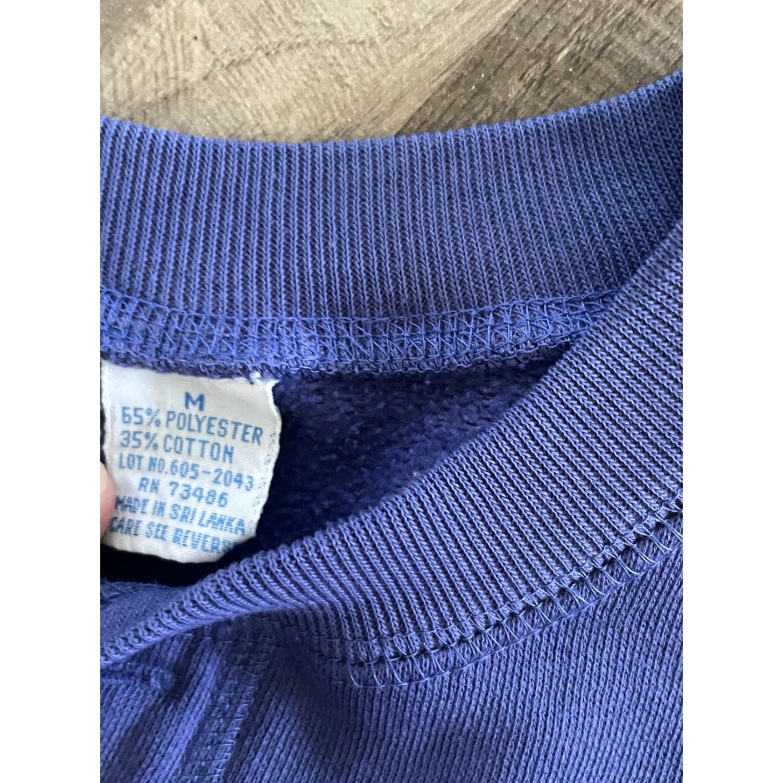 Vintage USA Olympics Sweatshirt Men M Violet Purple Size US M / EU 48-50 / 2 - 3 Thumbnail