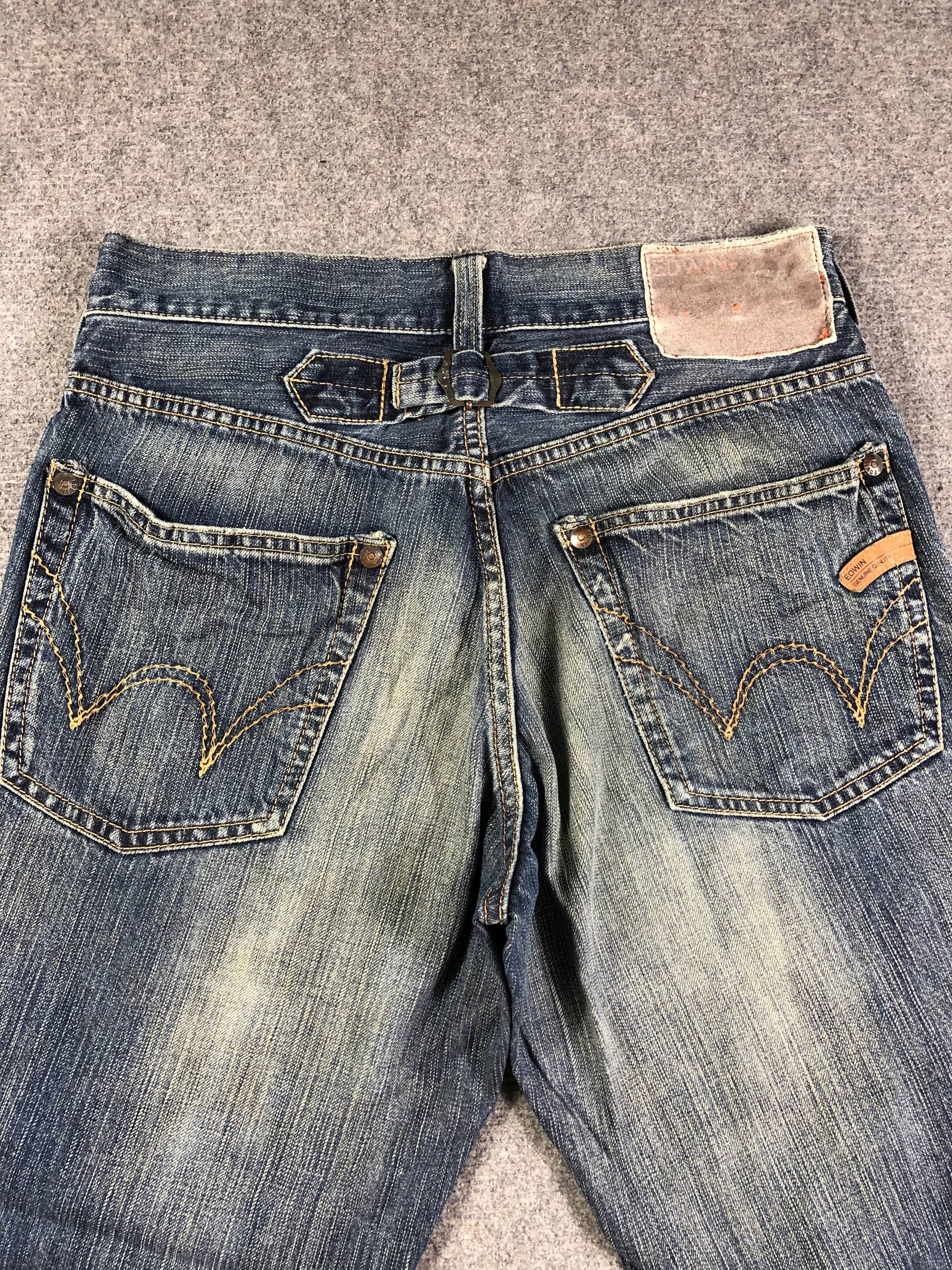 Other Edwin Wash Blue Short Jeans 30x15.5 Size US 30 / EU 46 - 8 Thumbnail