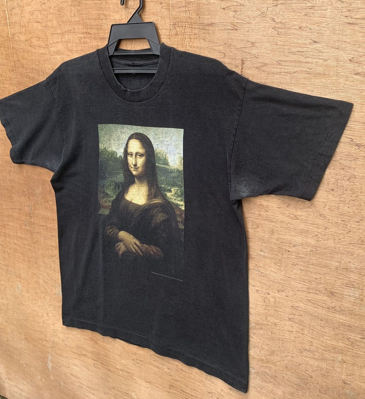 Art Comes First × Vintage Rare.. Vintage 90s Potret Monalisa T Shirt Size US L / EU 52-54 / 3 - 4 Thumbnail